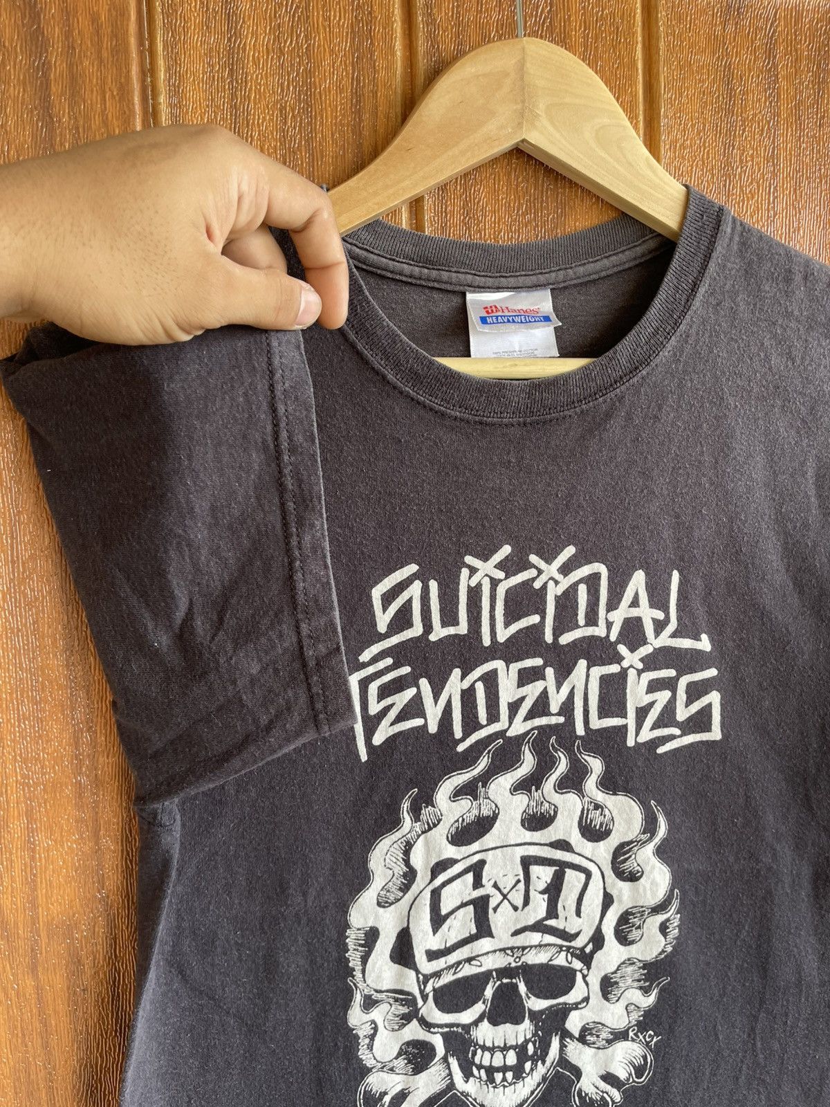 Band Tees Vintage’y2k🔥SUICIDAL TENDENCIES🔥RXCX Band Punk San Faded Tee Size US S / EU 44-46 / 1 - 7 Thumbnail