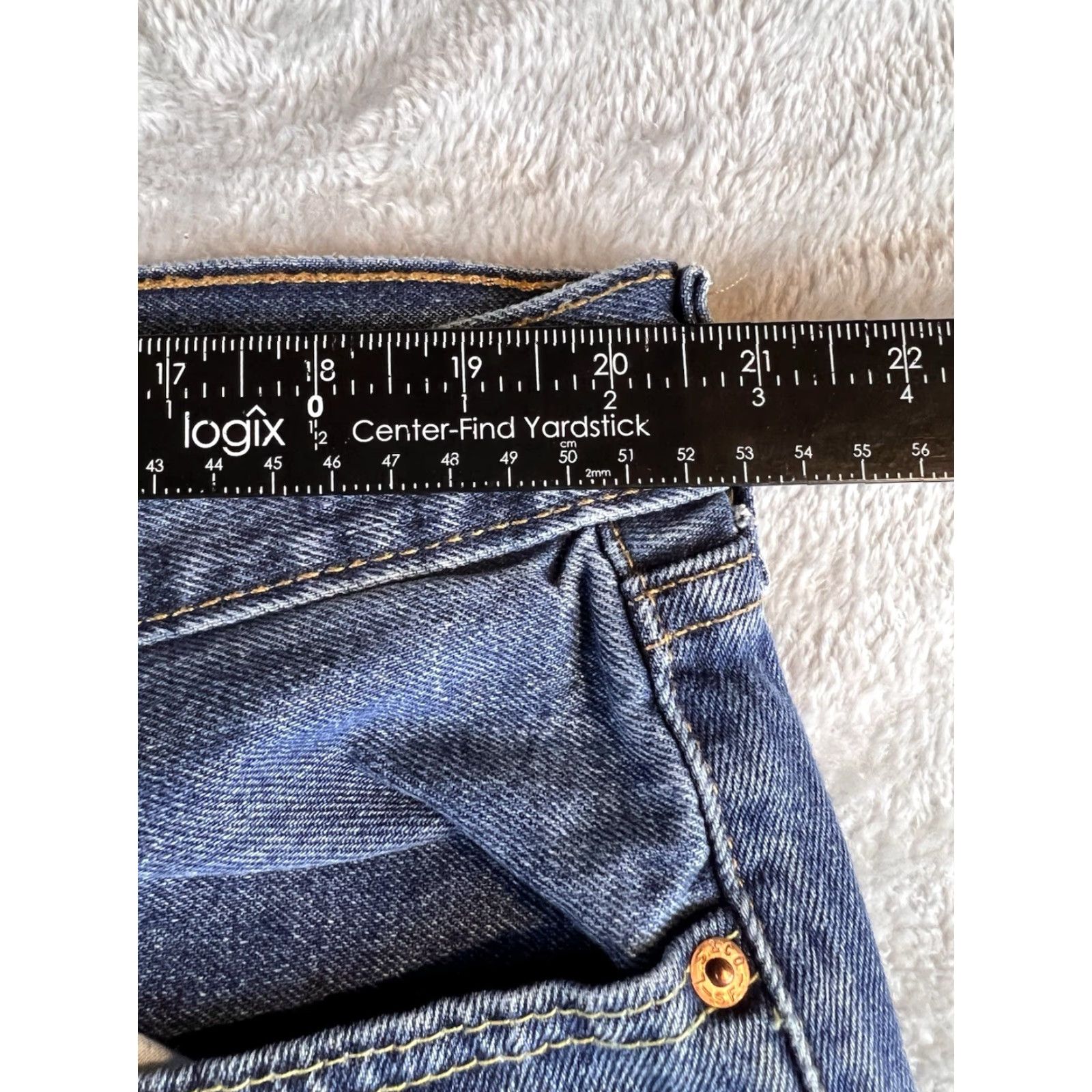 Levi's Levi's Jeans Mens 550 Straight High Rise 42x29 Blue Denim 5-Pocket Relaxed Regular Size Type Jeans Pants Size US 42 / EU 58 - 3 Thumbnail