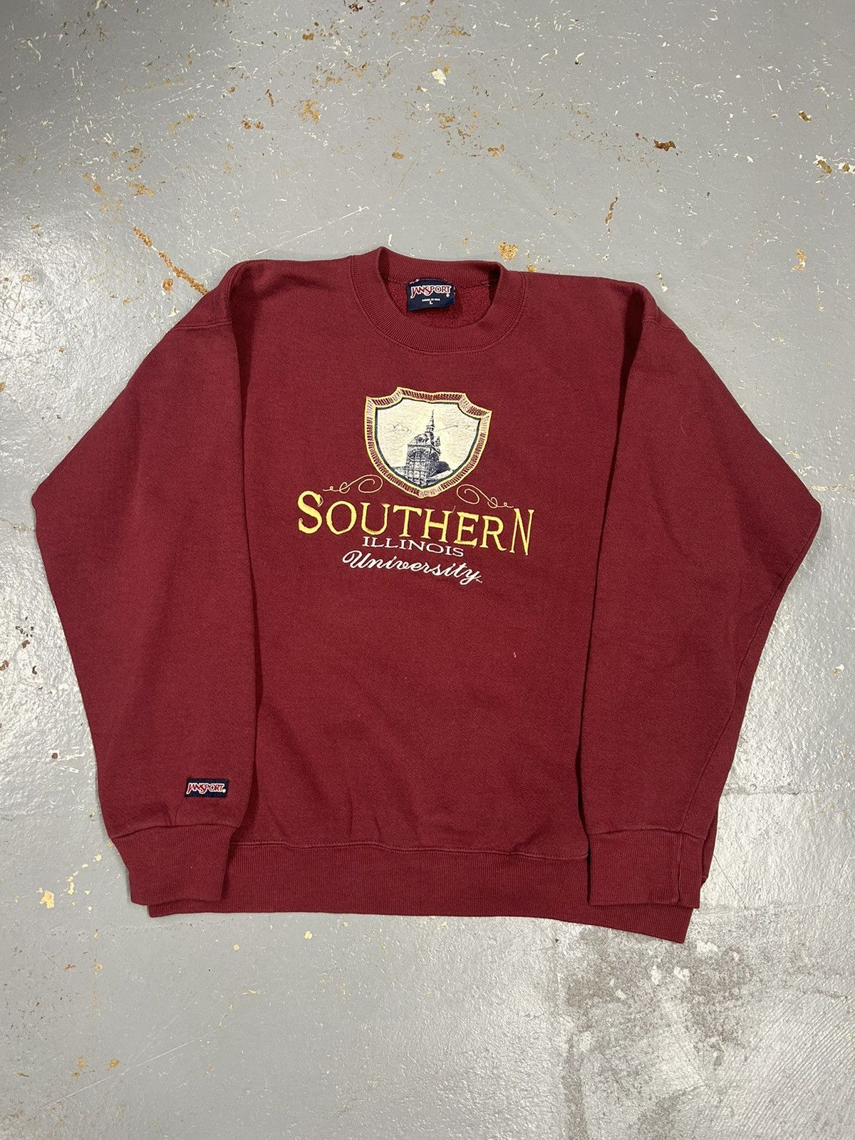 Vintage Crazy Vintage 90s Southern Illinois University Crewneck Y2K Size US L / EU 52-54 / 3 - 1 Thumbnail