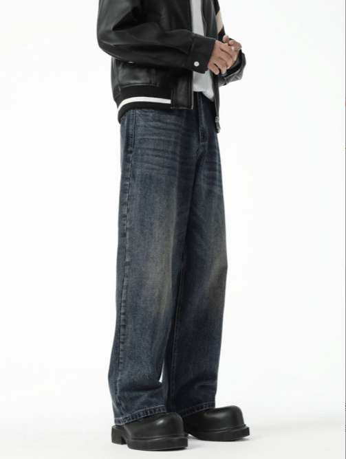 Japanese Brand American high street retro straight jeans y2k Size US 32 / EU 48 - 3 Thumbnail