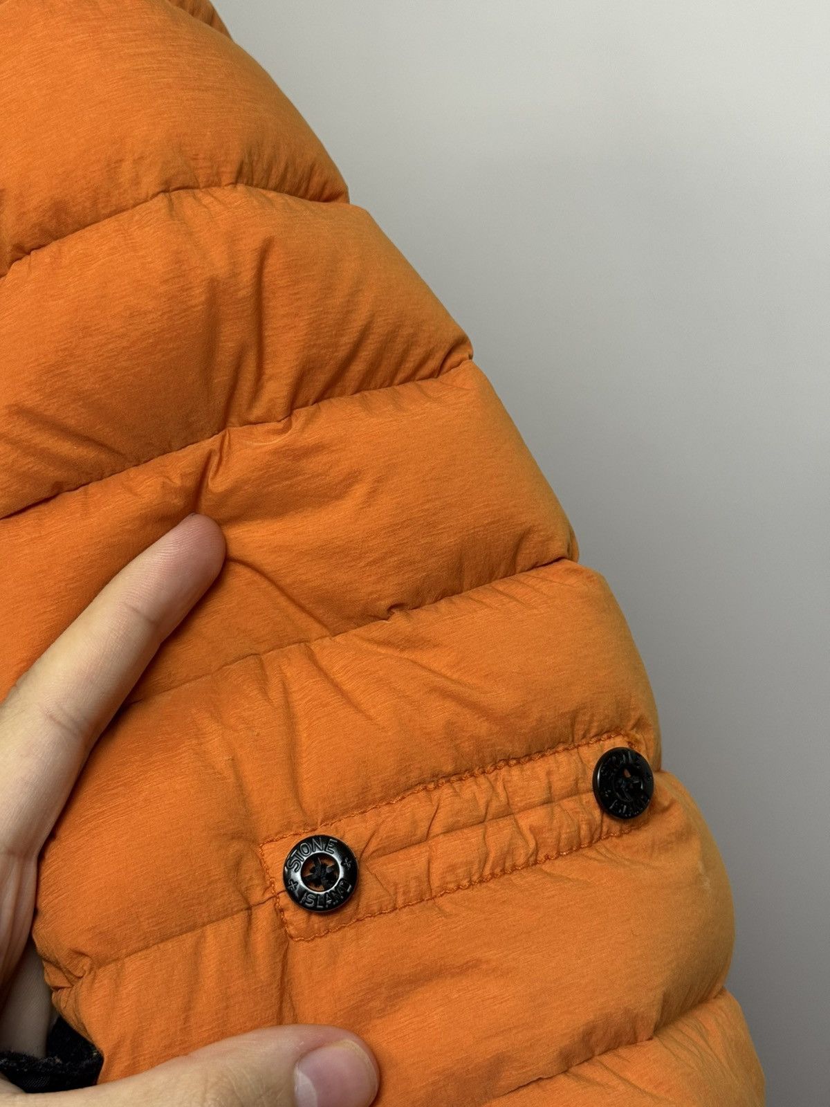 Stone Island Stone Island Insulated Puffer Jacket – Orange ( Size L) Size US L / EU 52-54 / 3 - 9 Thumbnail