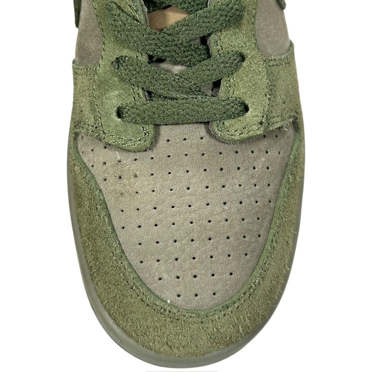 Nike VTG Dunk High NL Classic Olive Green Mandarin 2005 Sneakers Size US 9 / EU 42 - 7 Thumbnail