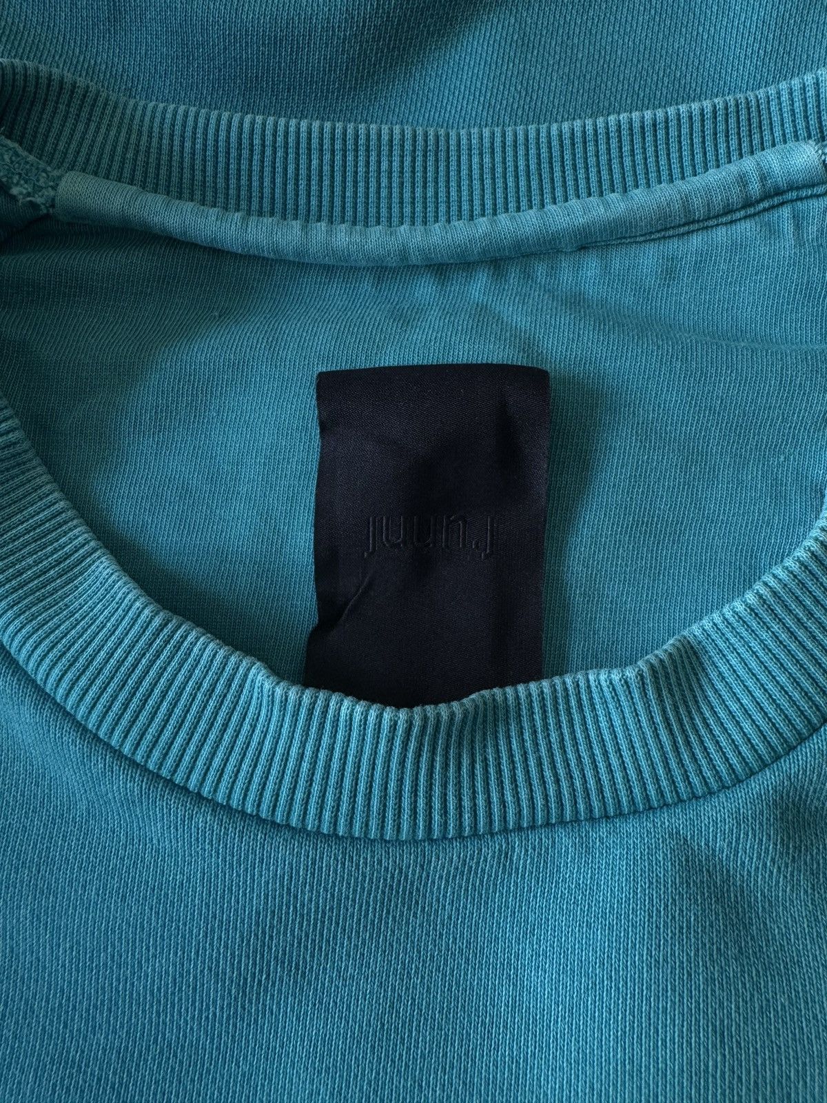 Juun.J 🔥🔥 Juun.J Blue Garment Dyed Sweatshirt Size US M / EU 48-50 / 2 - 4 Thumbnail