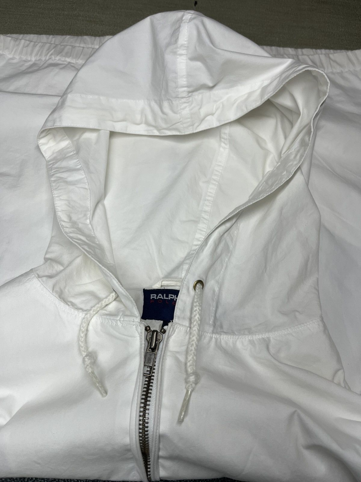 Polo Ralph Lauren × Vintage 1990s Ralph Lauren POLO SPORT Light Parka White Size US L / EU 52-54 / 3 - 11 Thumbnail
