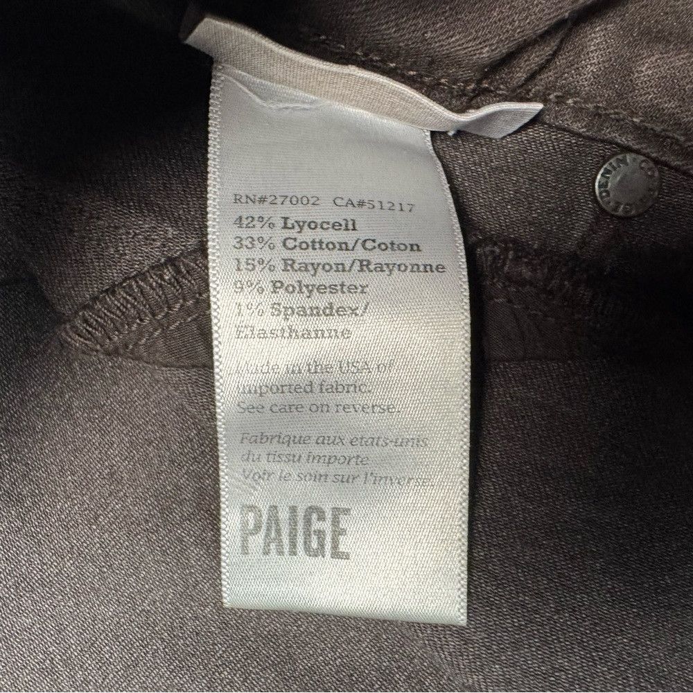 Paige Paige Verdugo Ultra Skinny Brown Jeans Size 28 Size 28" / US 6 / IT 42 - 7 Thumbnail