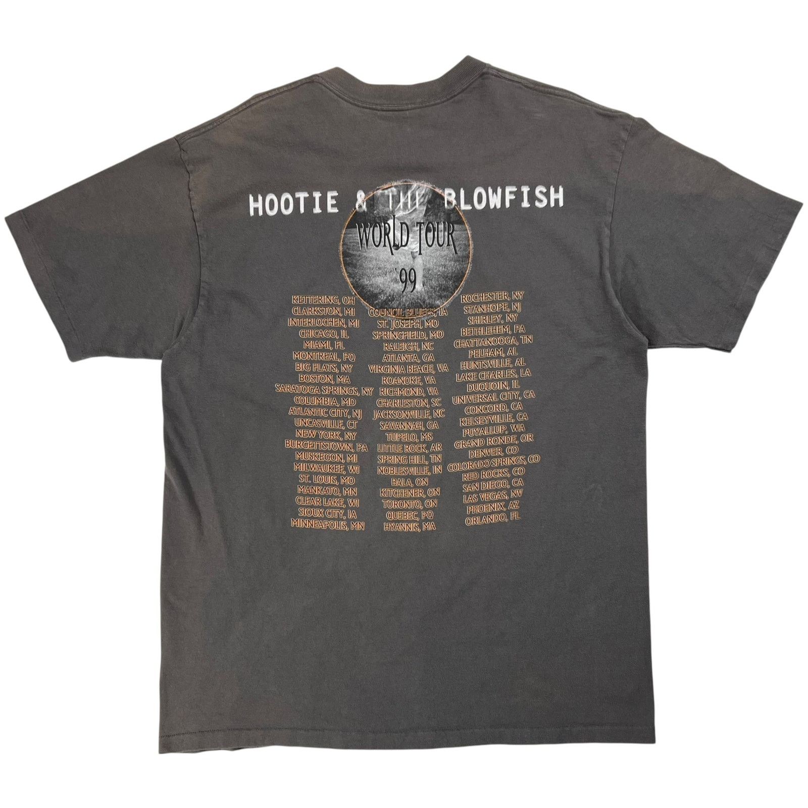 Anvil × Band Tees × Vintage Vintage 1999 Hootie & the Blowfish Darius Rucker band tee Size US XL / EU 56 / 4 - 7 Thumbnail