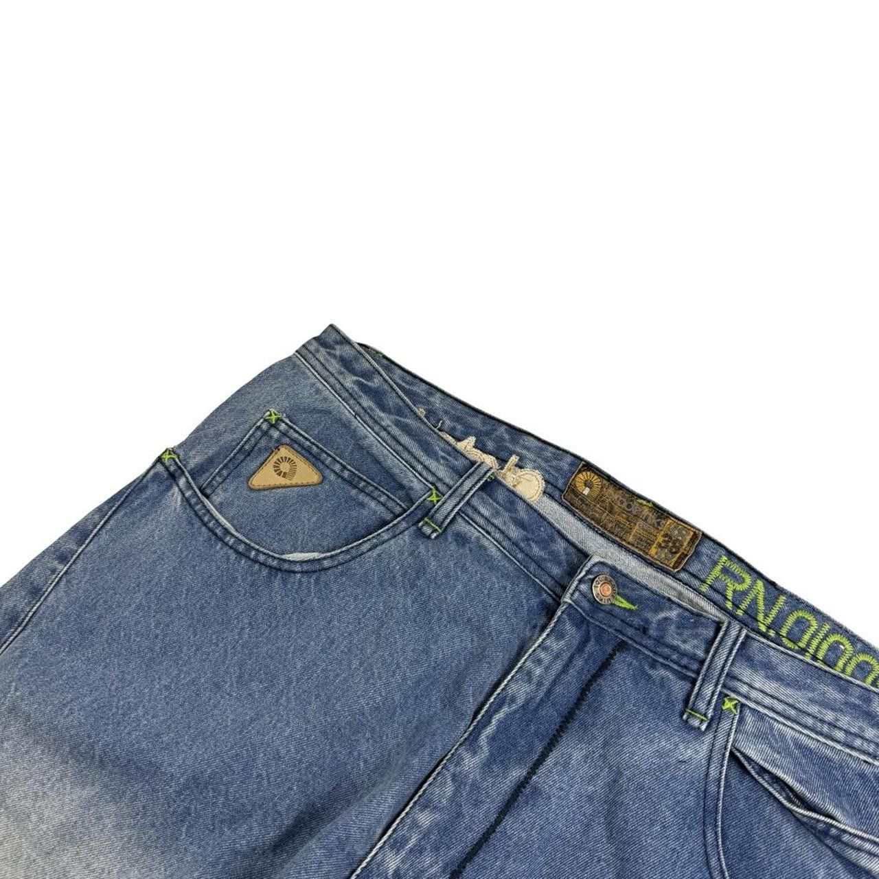 Akademiks Vintage Akademiks Embroidered Baggy Denim Jeans - Waist: 38 Size US 38 / EU 54 - 3 Thumbnail
