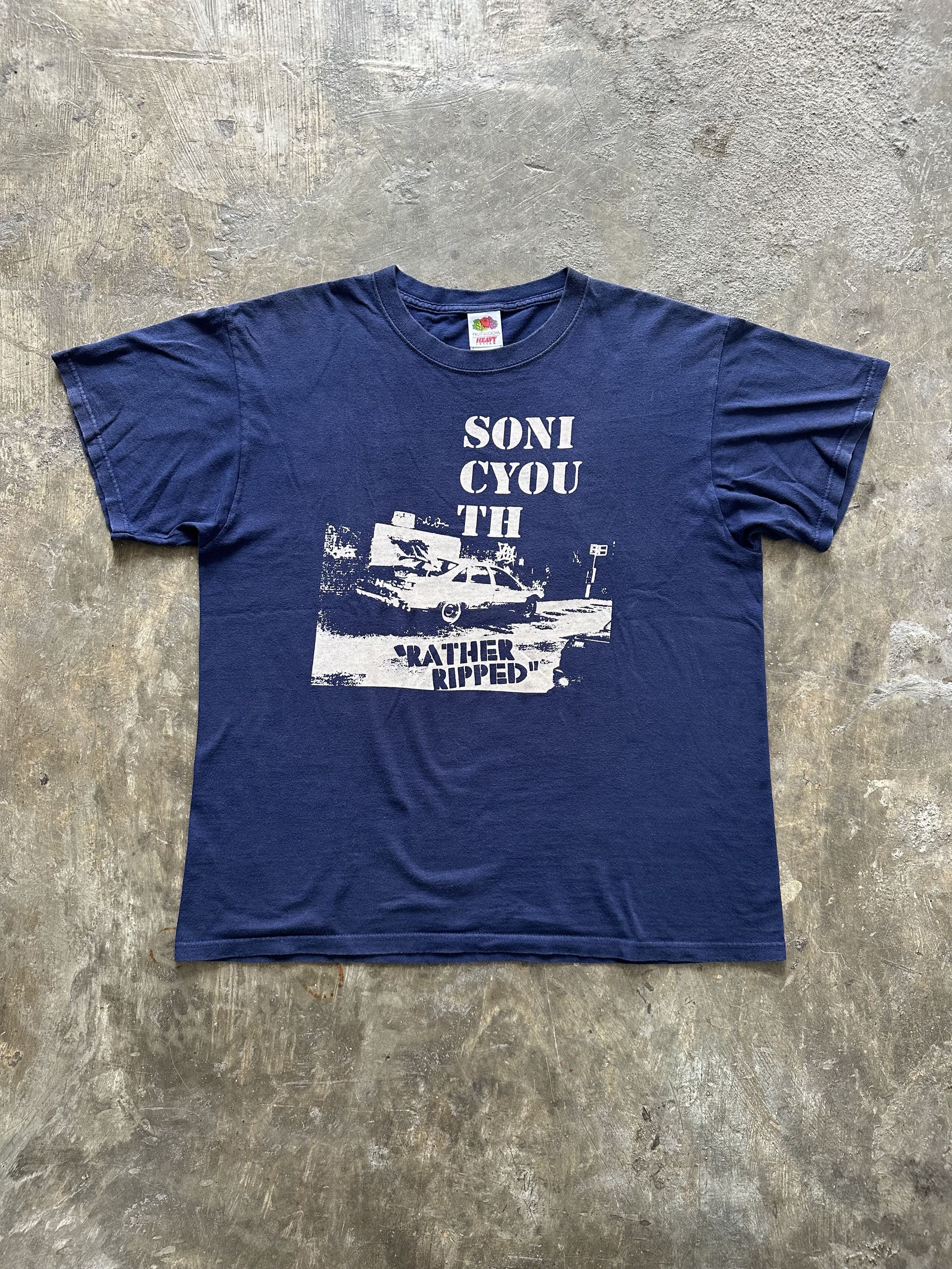 Band Tees × Vintage Vintage Sonic Youth Rather Ripped Shirt | Grailed