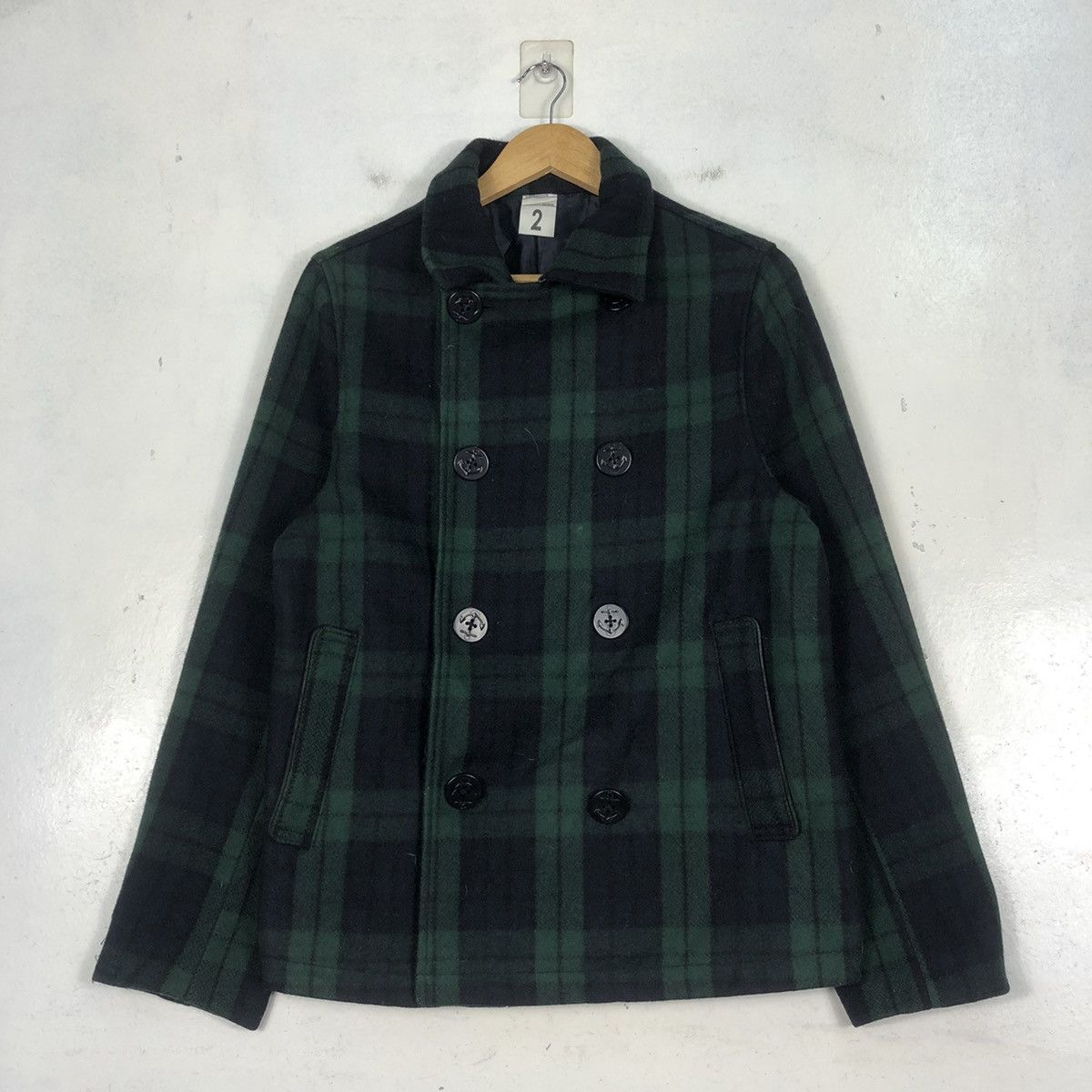 Japanese Brand TARTAN DUFFLE COAT Size M / US 6-8 / IT 42-44 - 1 Thumbnail