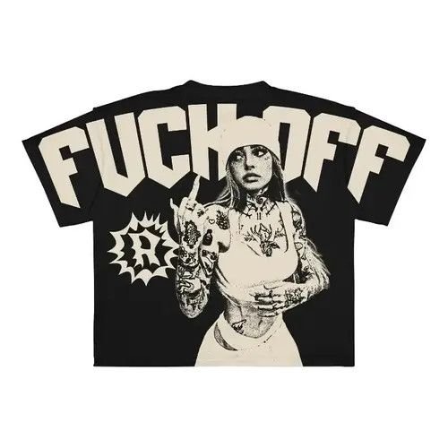 Japanese Brand × Vintage Harajuku T shirt Men Hip Hop Gothic Graphic Size US L / EU 52-54 / 3 - 2 Thumbnail