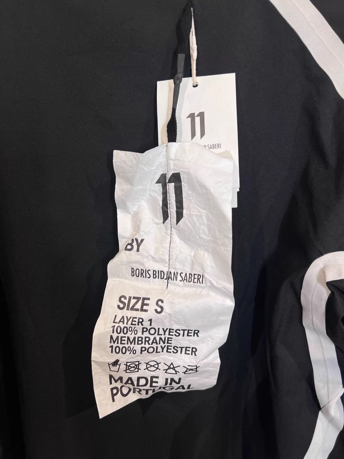 Boris Bidjan Saberi Boris Bidjan Saberi 11by bbs J3 2-Tone Tape Jacket S Size US S / EU 44-46 / 1 - 9 Thumbnail