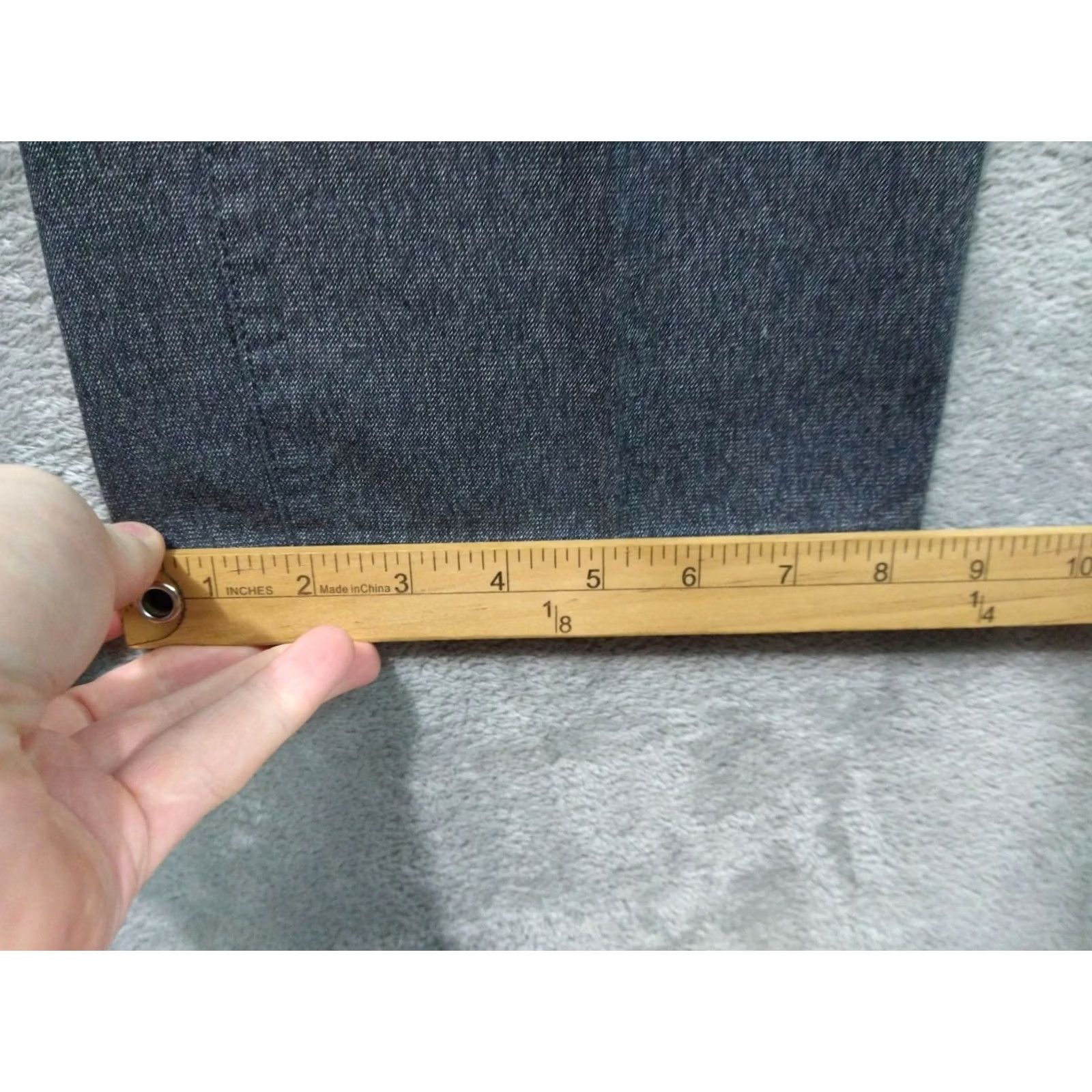 Banana Republic Banana Republic Pants Mens 35x32 Gray Chino Kentfield Flat Front Straight Leg Casual Business Slim 90s? Size US 35 - 6 Thumbnail