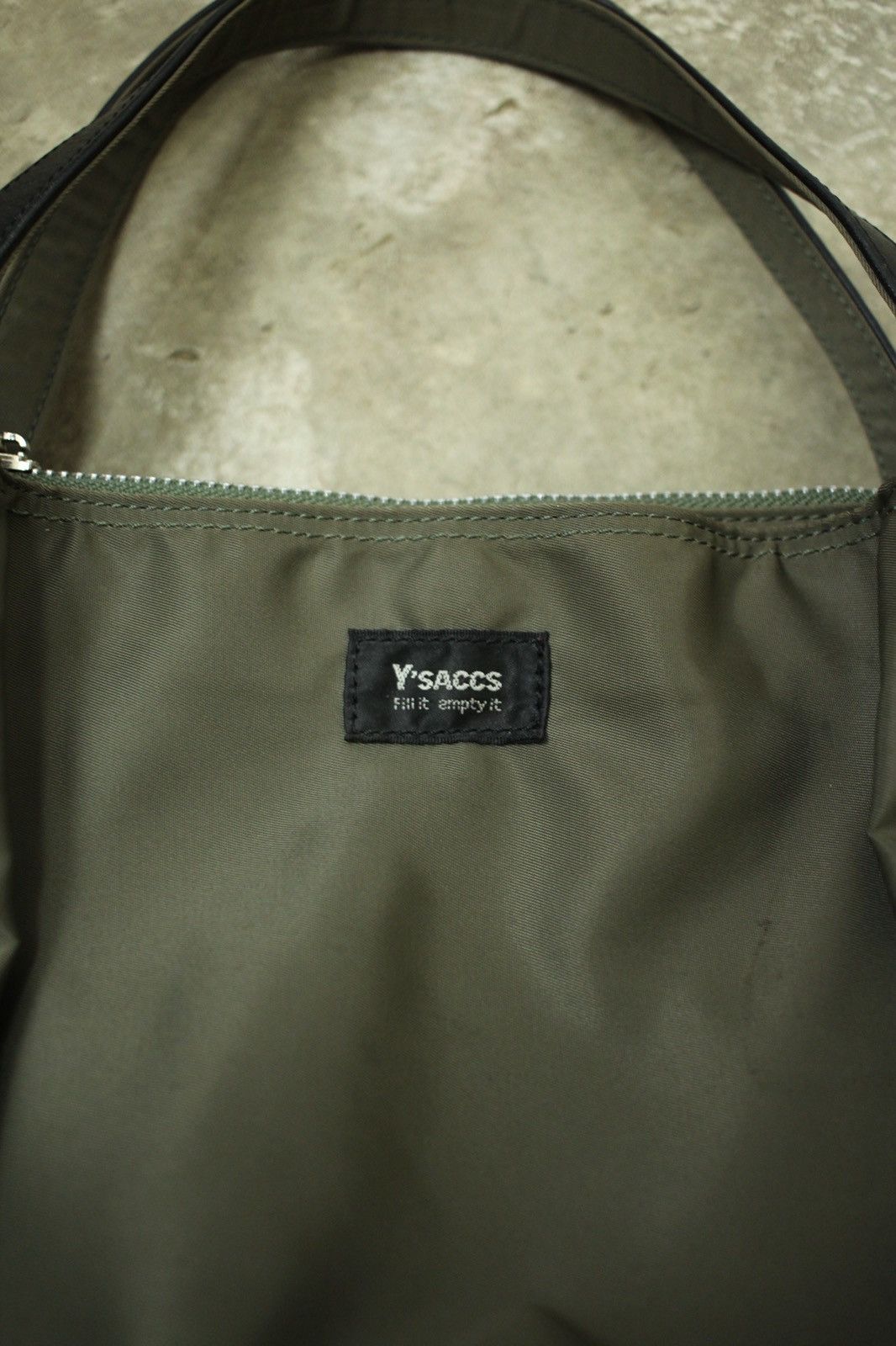 Yohji Yamamoto Y’SACCS YOHJI YAMAMOTO HANDLE BAG Size ONE SIZE - 3 Thumbnail