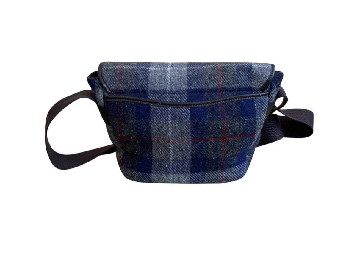Harris Tweed Rare Vintage Brand Harris Tweed Checkered Sling Bag 1990s Size ONE SIZE - 2 Thumbnail
