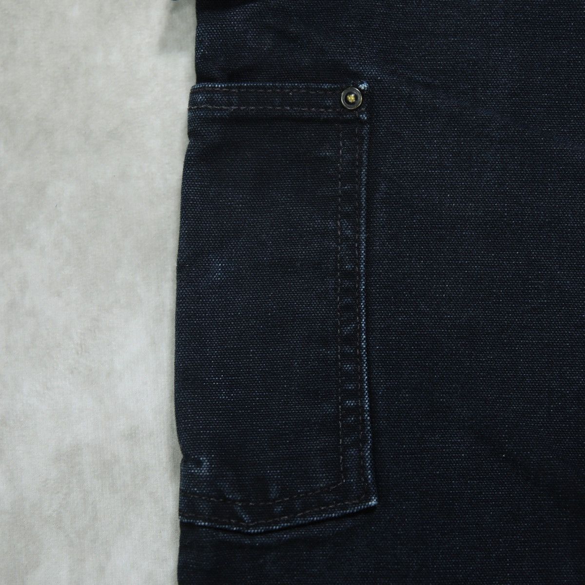 Carhartt RARE Carhartt x Chrysler IFD Faded Black Double Knee Pant Size US 30 / EU 46 - 8 Thumbnail