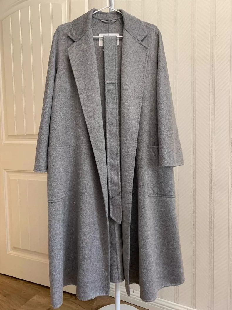 Max Mara Max Mara Grey, 100% cashmere, water ripple Size S / US 4 / IT 40 - 2 Thumbnail