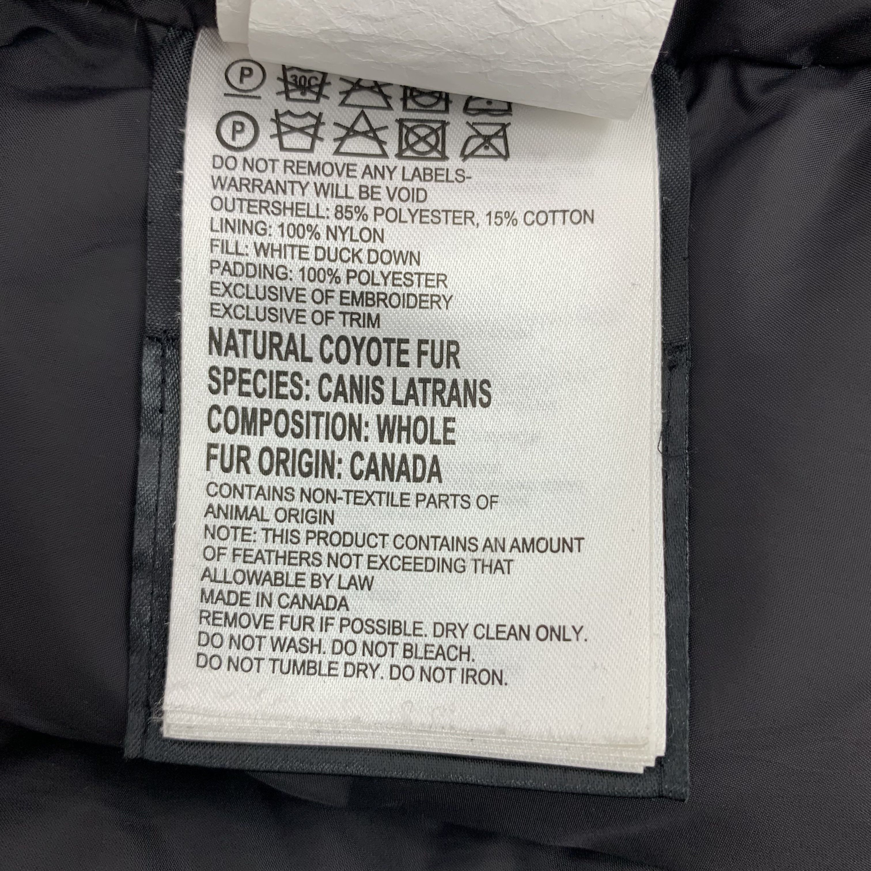 Canada Goose Canada Goose Trillium Down Jacket Black (2XS) Size ONE SIZE - 8 Thumbnail