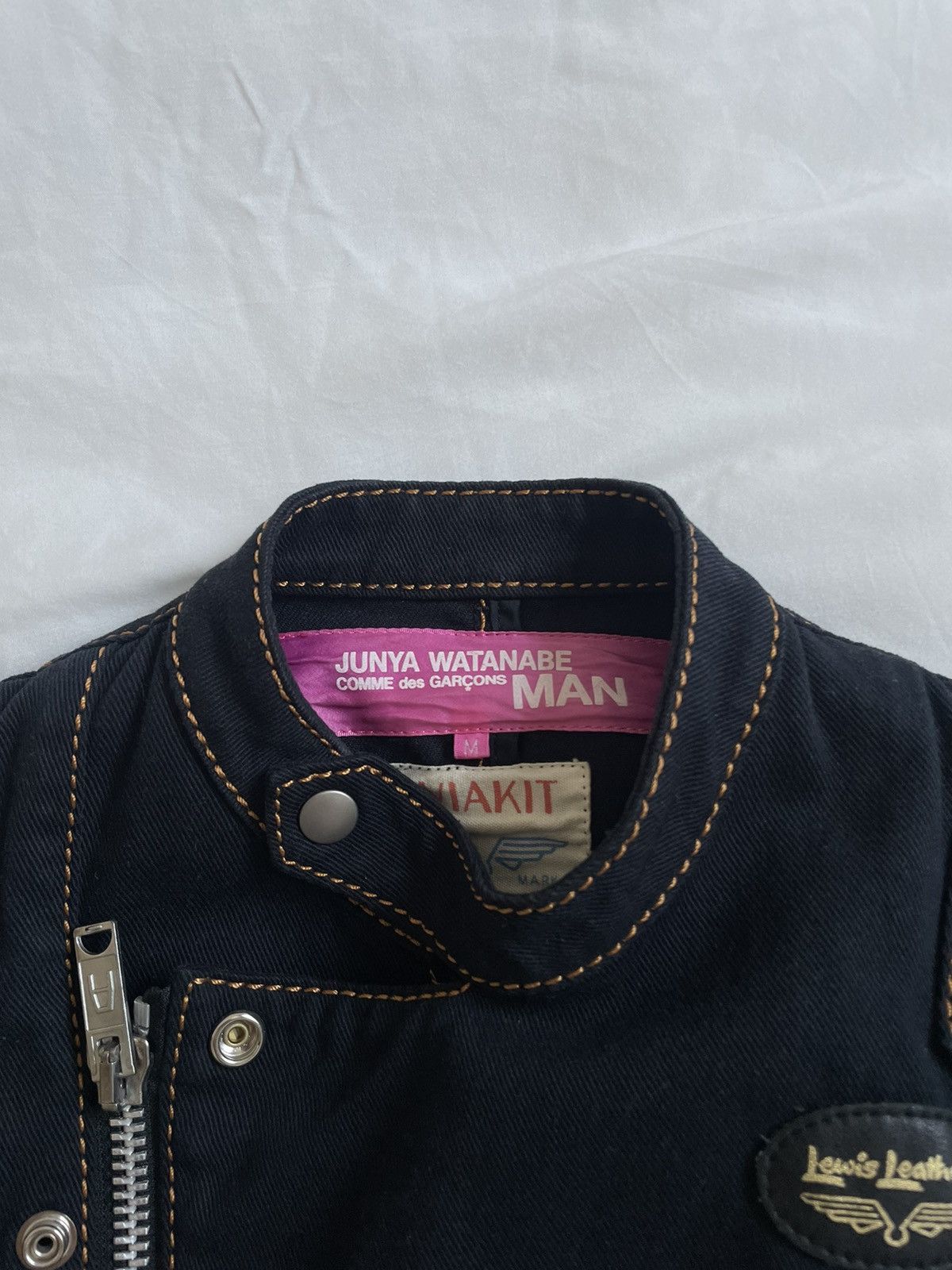 Comme des Garcons × Junya Watanabe × Lewis Leathers lewis leather