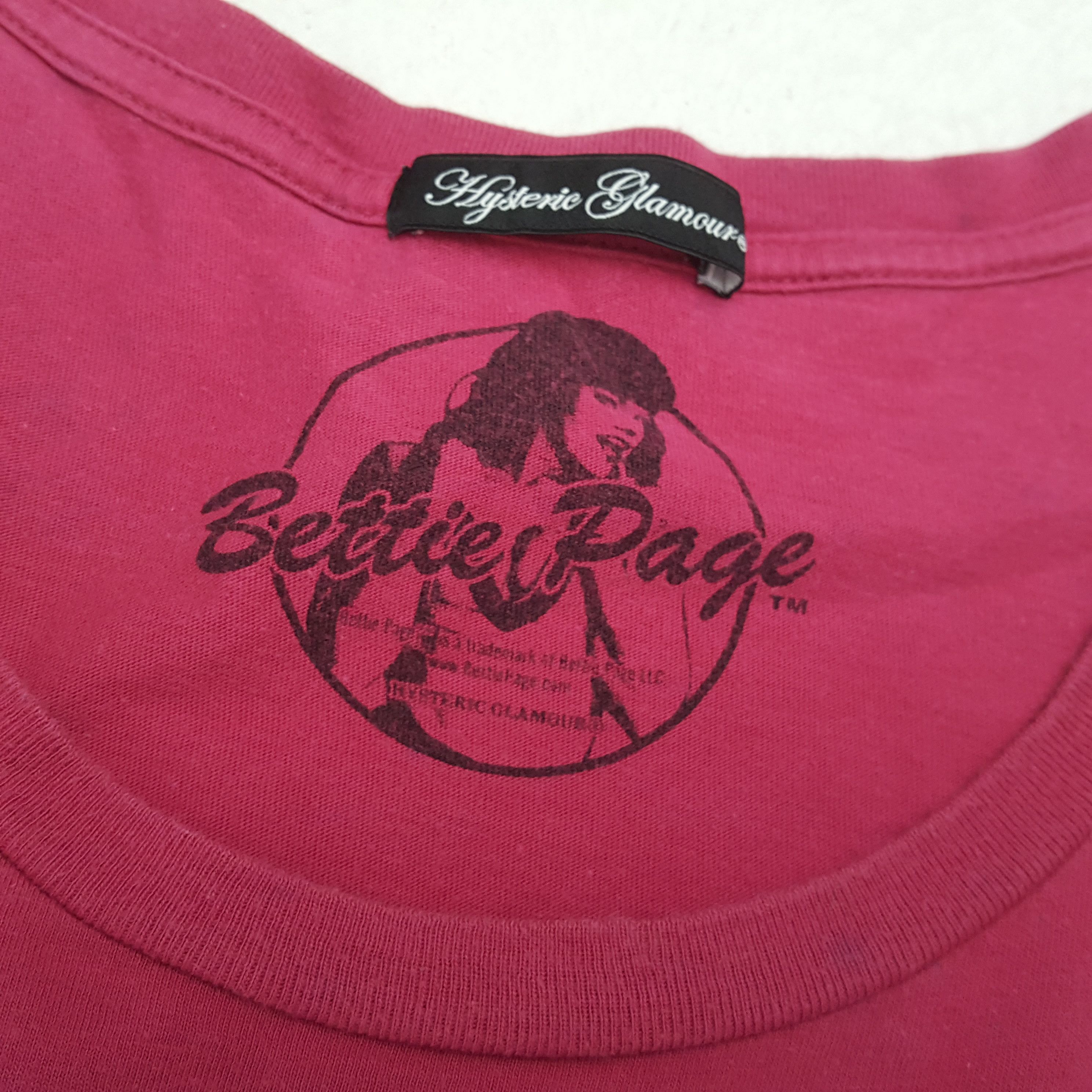 Hysteric Glamour HYSTERIC GLAMOUR Japanese Brand Women Tshirt Size S / US 4 / IT 40 - 7 Thumbnail