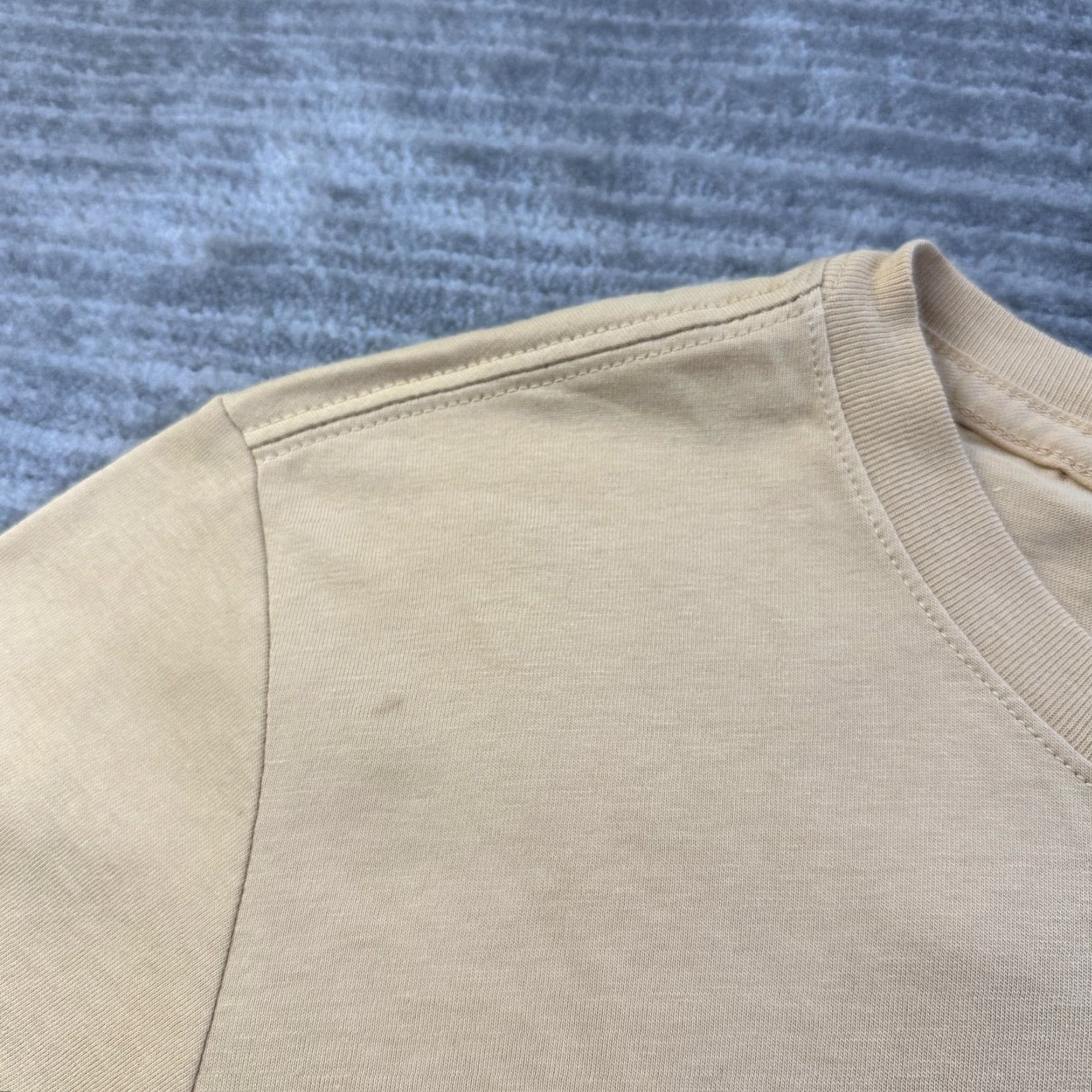 Jordan Brand NEW Jordan Shirt Mens Small Beige Tan Long Sleeve Graphic Sneakerhead Jumpman Size US S / EU 44-46 / 1 - 4 Thumbnail