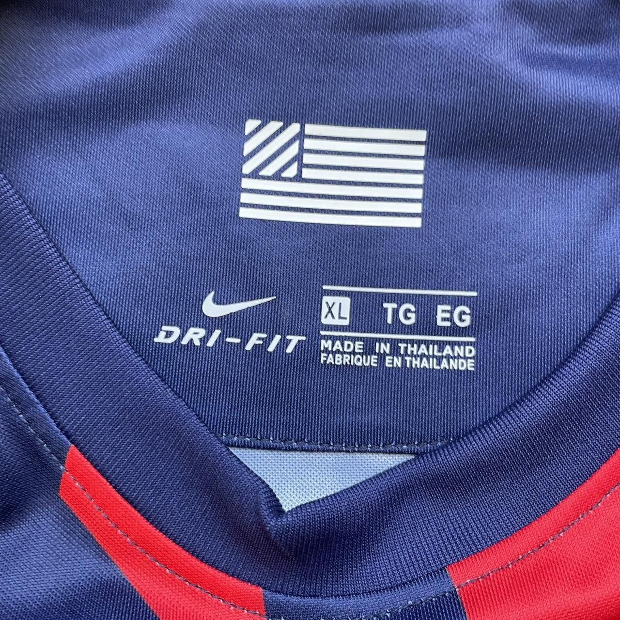 Nike × Vintage Nike USMNT 2021 2022 Away Soccer Jersey Size US XL / EU 56 / 4 - 4 Thumbnail