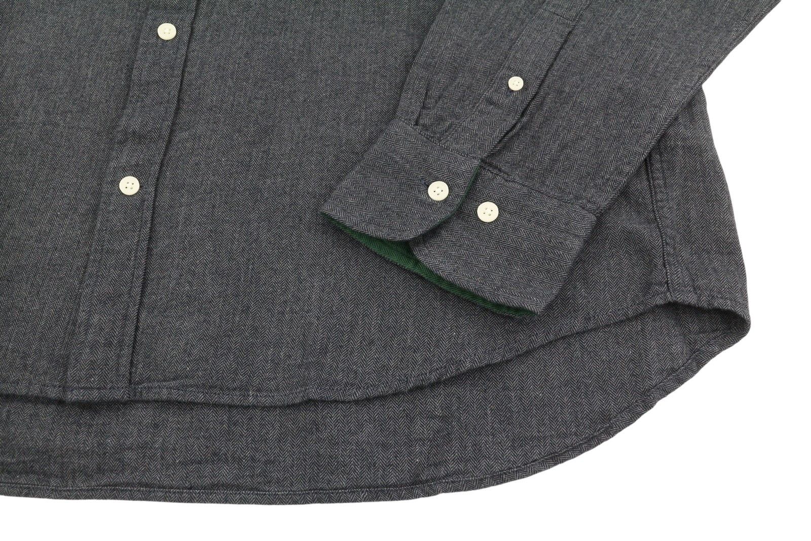 Gant REG HERRINGBONE FLANNEL XL Charcoal Melange 87508 Size US XL / EU 56 / 4 - 5 Thumbnail