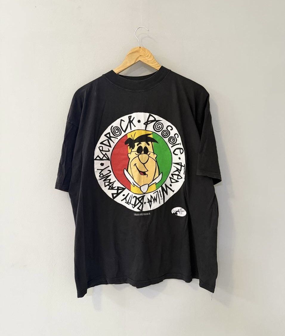 Cartoon Network The Bedrock Brothers Vintage 1993s T-Shirt Rare Big Logo XL Size US XL / EU 56 / 4 - 1 Thumbnail