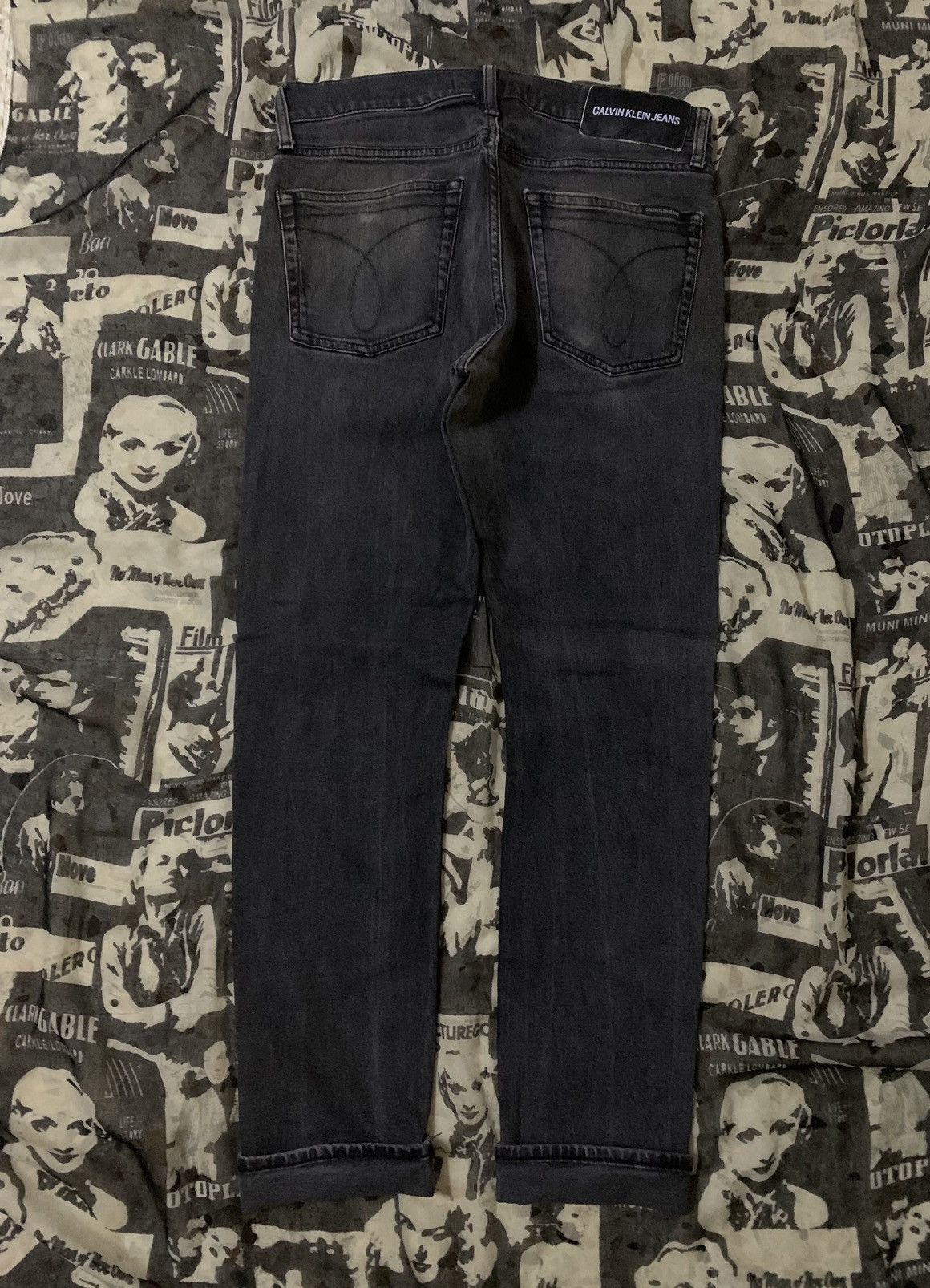 Calvin Klein 205W39NYC Calvin Klein Slim Distressed Denim Size US 32 / EU 48 - 3 Thumbnail