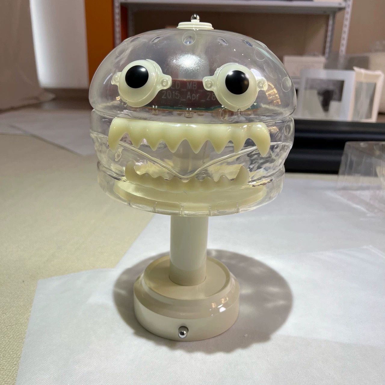 Undercover's new transparent burger light