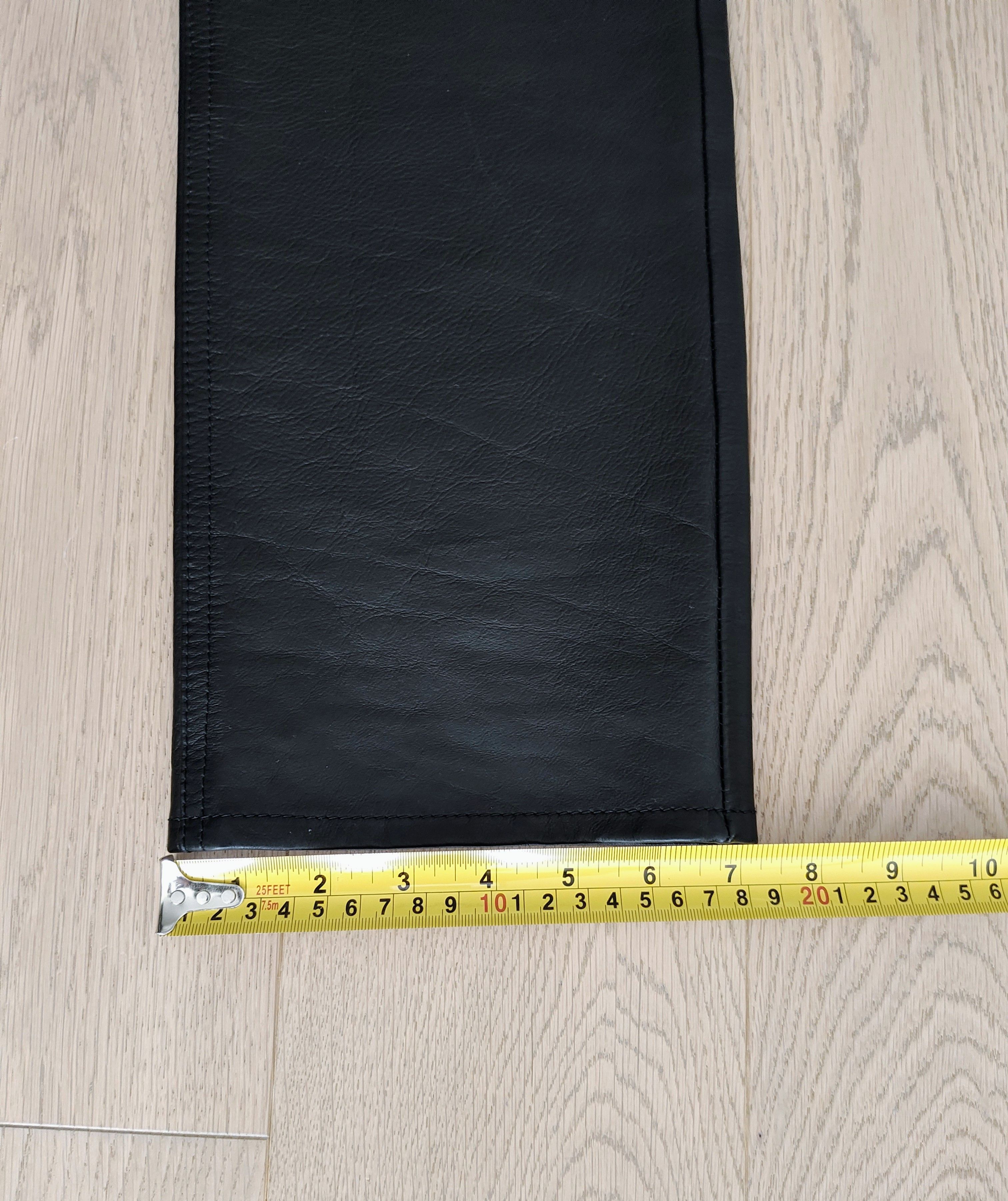 Celine × Hedi Slimane Soft Leather Pants (Made in Italy) - Black - 29 US Size US 29 - 8 Thumbnail