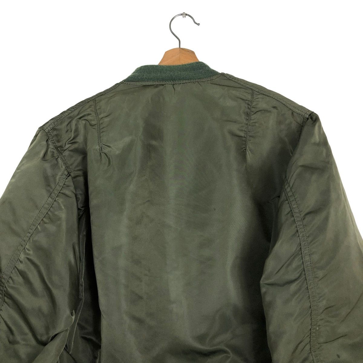 Alpha Industries 🔥RIOT RIOT VINTAGE BOMBER JACKET MA-1 USA BUZZ RICKSONS Size US M / EU 48-50 / 2 - 9 Thumbnail