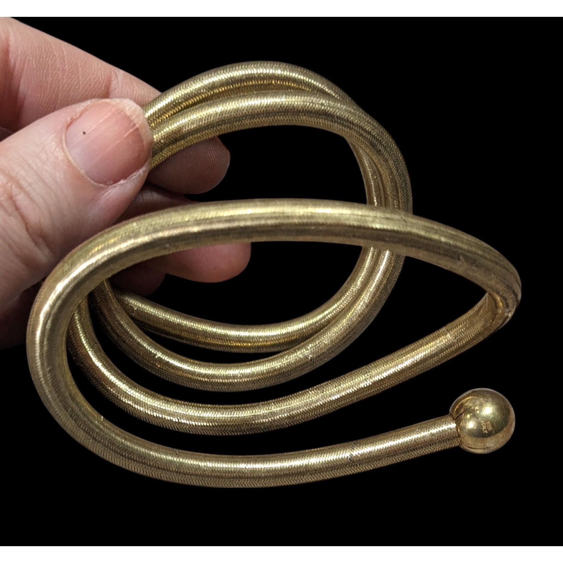 Other Ross + Simmons 18K Gold Over Sterling 4 in 1 Flexible Snake Size ONE SIZE - 4 Thumbnail