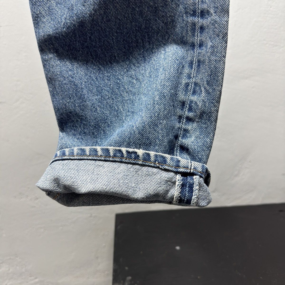 Levi's 90s Levi's 505 Faded Distressed Jeans ERD Grunge Chrome Size US 33 - 7 Thumbnail