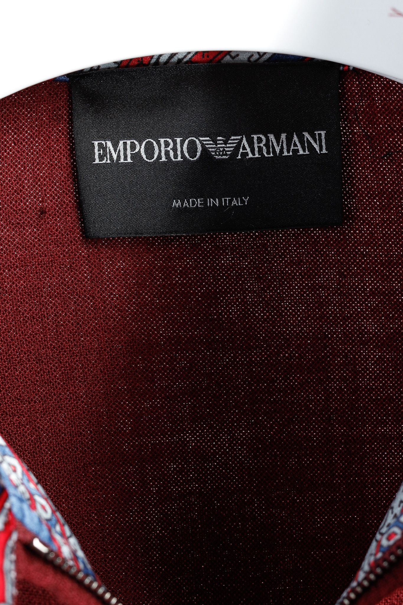 Emporio Armani Emporio Armani 2010 Wool-Blend Jacket with Paisley Trim Size XS / US 0-2 / IT 36-38 - 4 Thumbnail