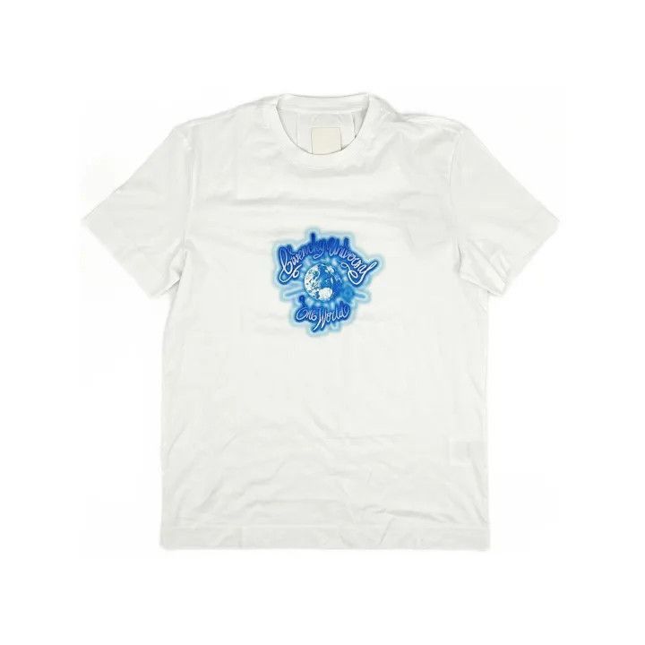 Givenchy Givenchy Givenchy SS23 White Graphic Short Sleeve TShirt - Size US XL / EU 56 / 4 - 2 Thumbnail