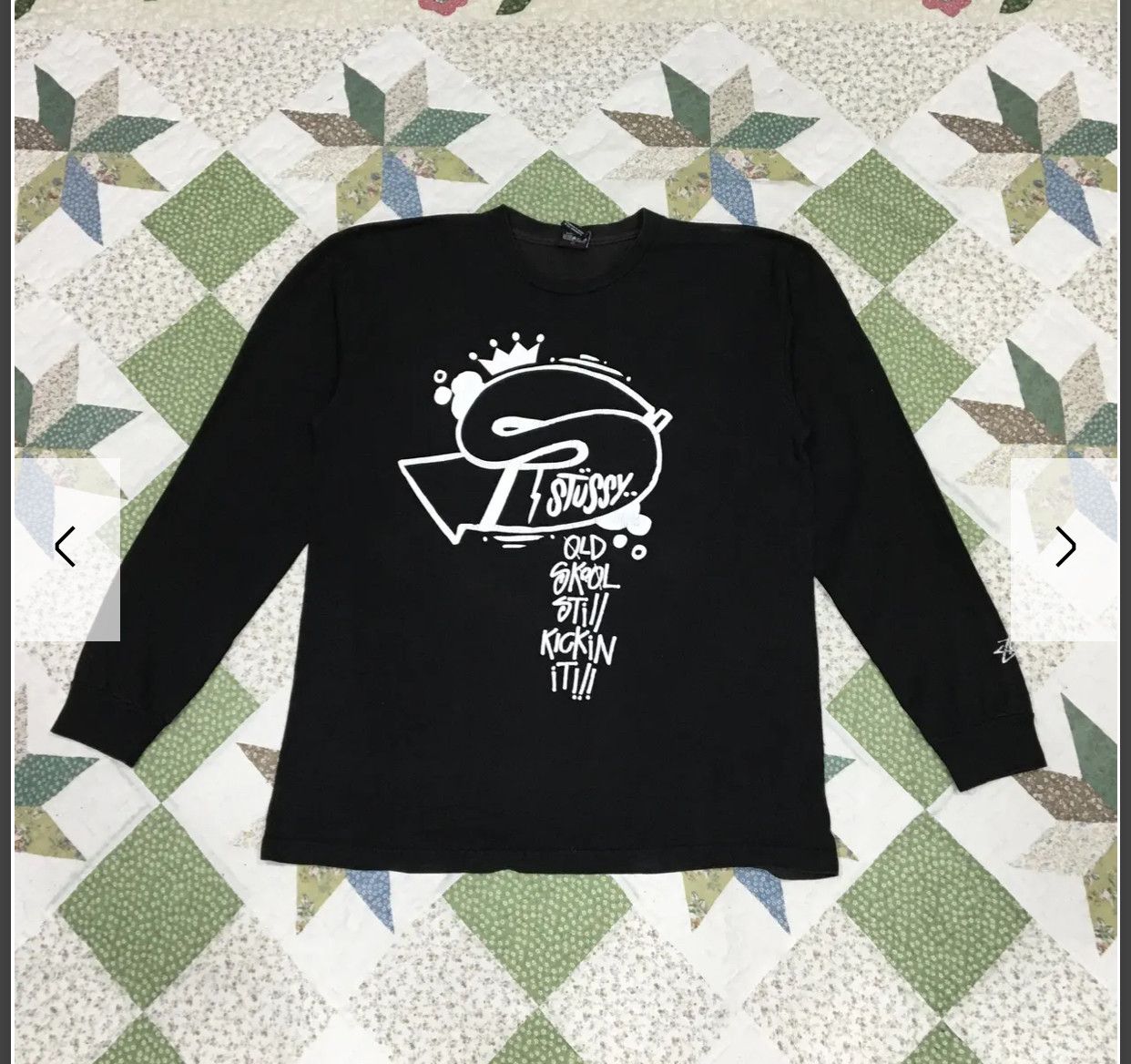 Stussy STUSSY Crewneck Long Sleeve Size US M / EU 48-50 / 2 - 1 Thumbnail
