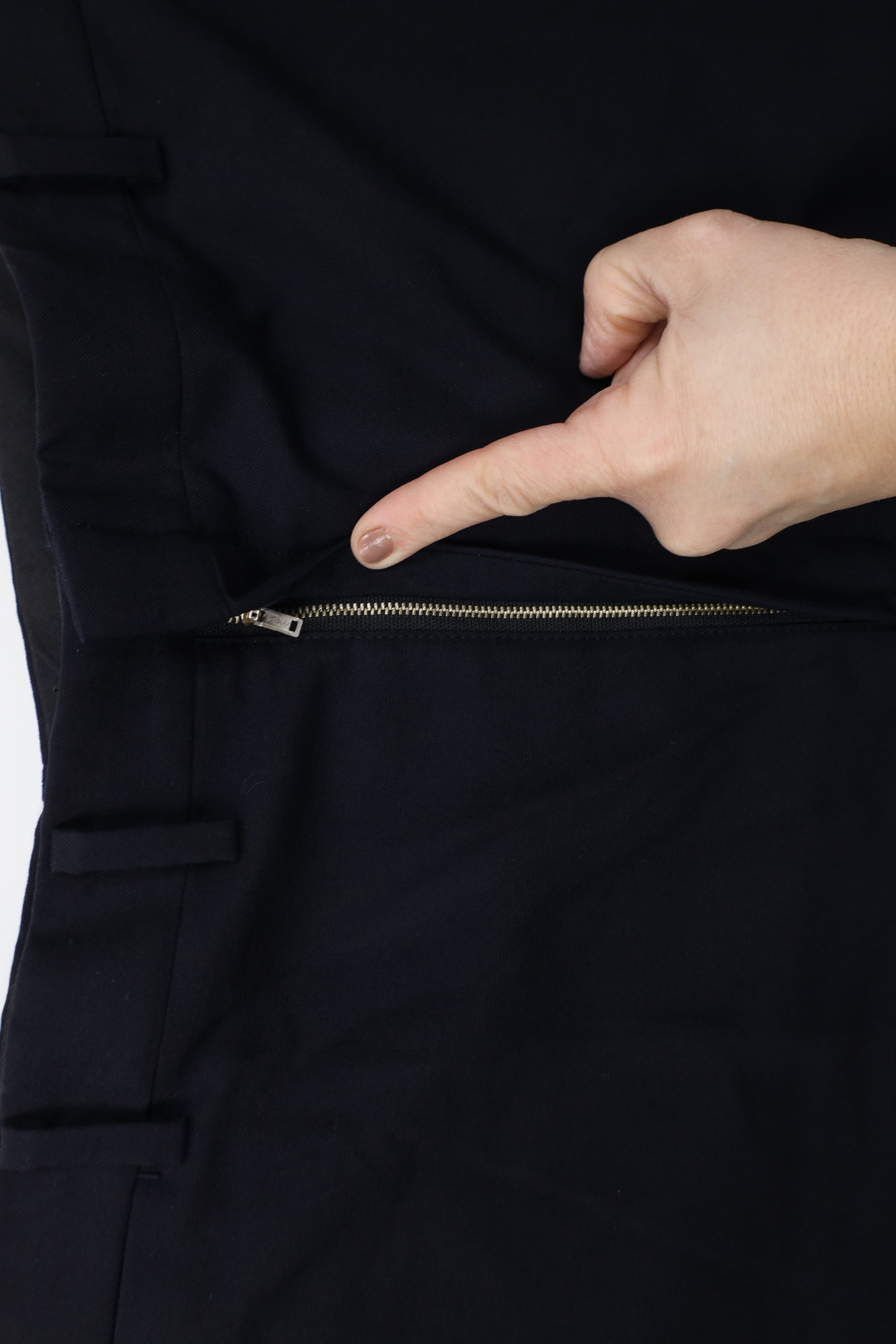 Vintage Vintage 70s Streetwear Gabardine Knit Wide Leg Chino Pants Size US 40 / EU 56 - 7 Thumbnail