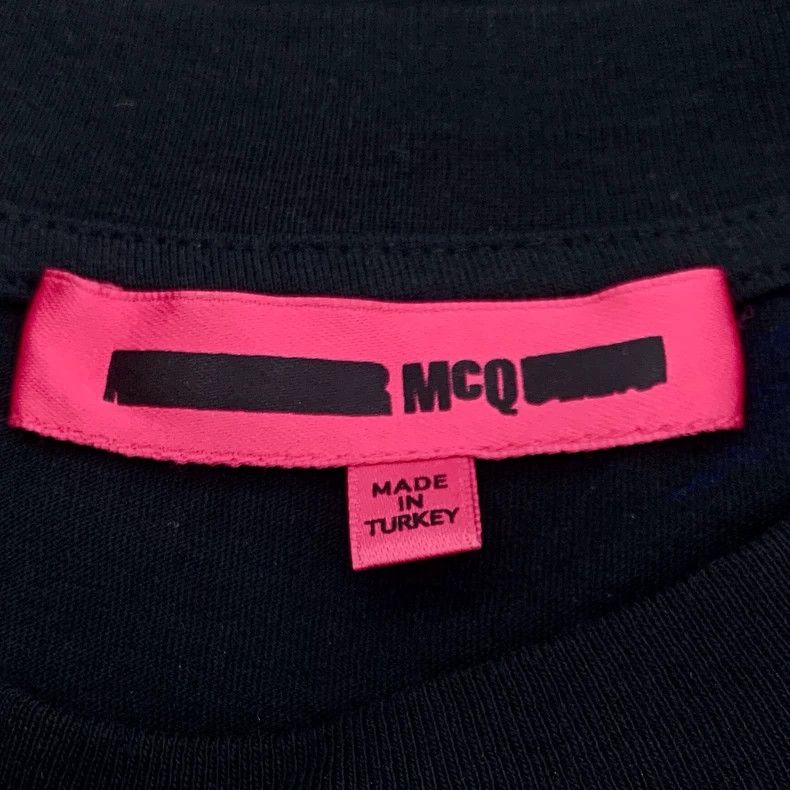 Alexander McQueen Alexander Mcqueen Black cotton round neck short sleeve T-s Size US XS / EU 42 / 0 - 5 Thumbnail