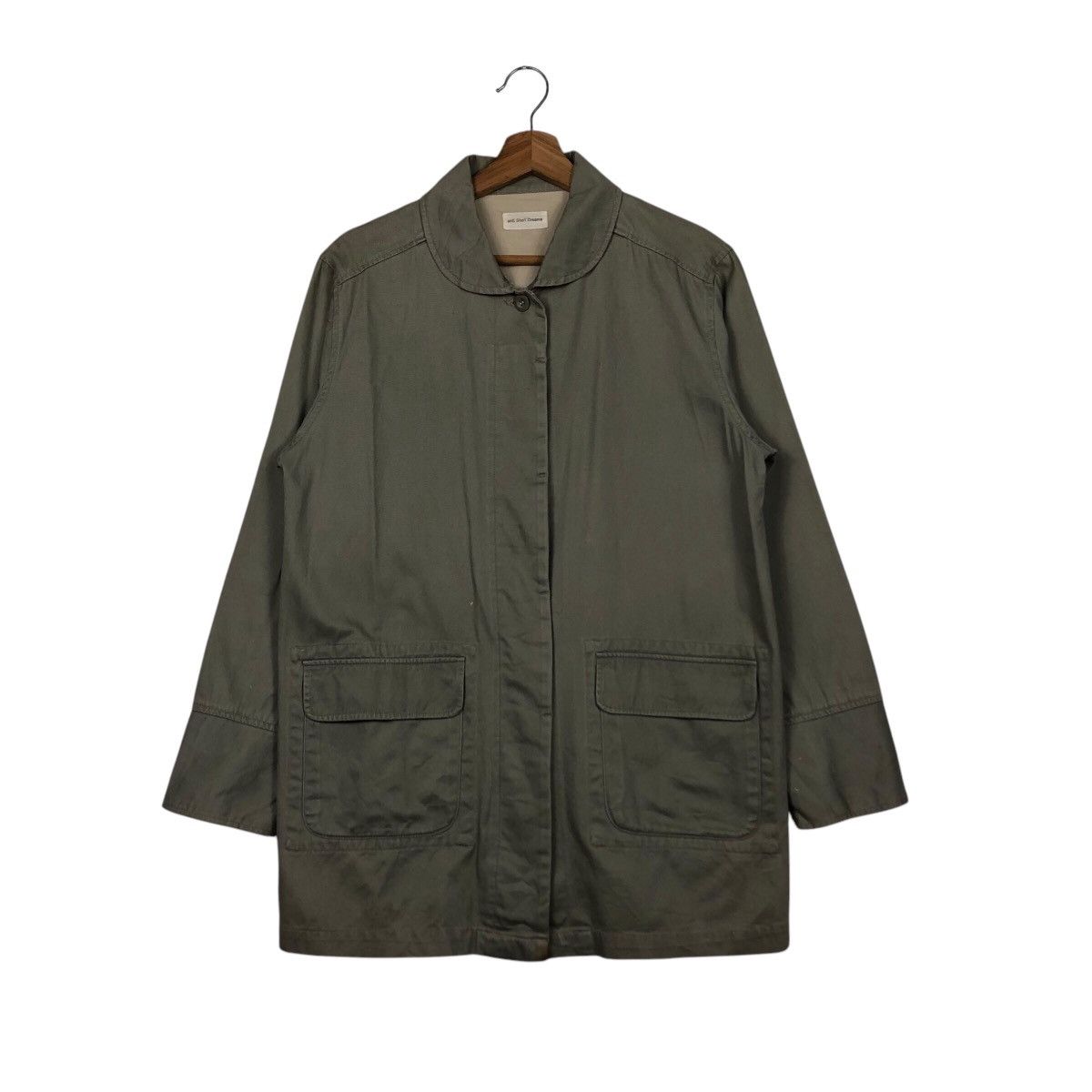 Japanese Brand × Vintage 📌Vtg Chore Work Jacket Button One Shot Dreams Issey Miyake Size US M / EU 48-50 / 2 - 2 Thumbnail