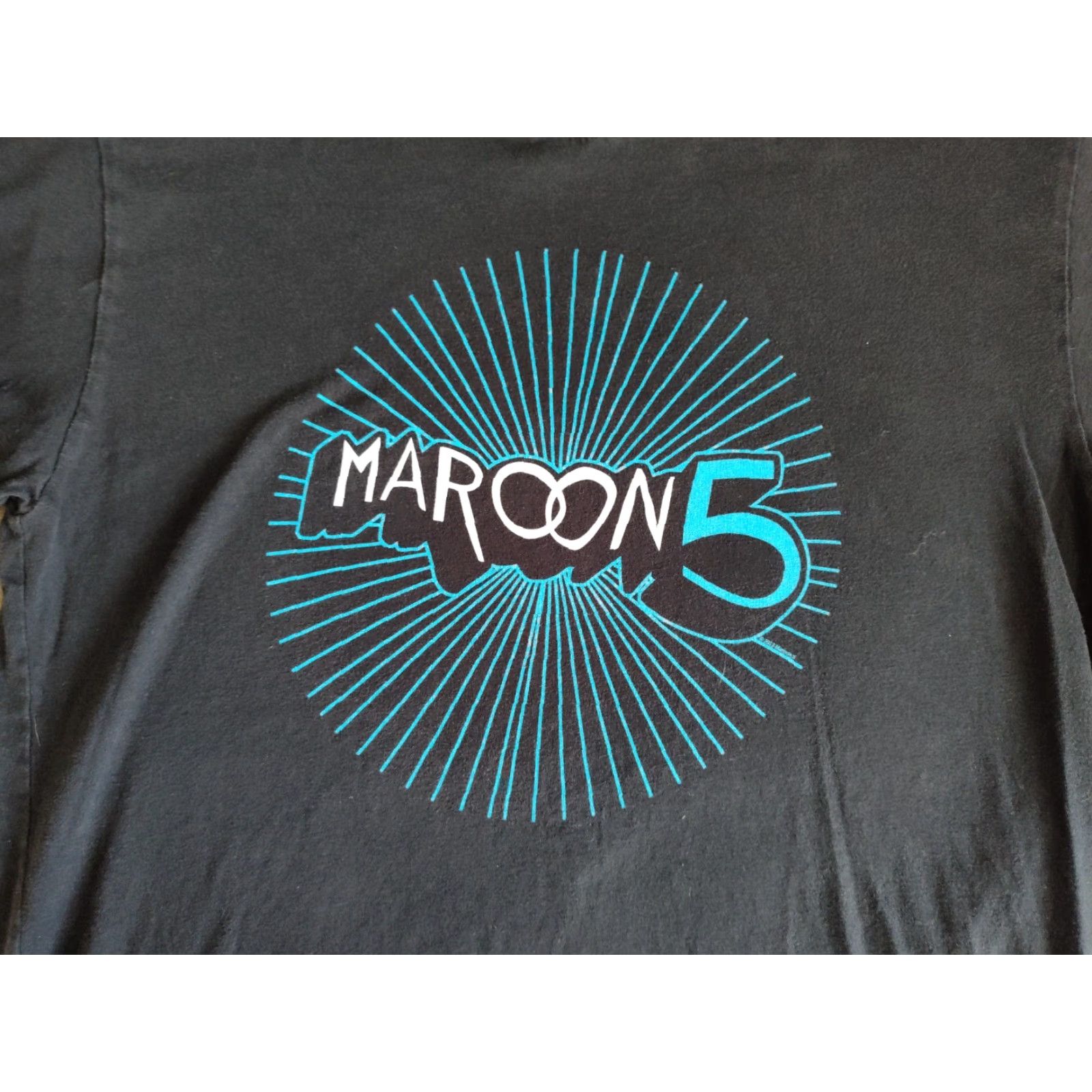 Next Level Maroon 5 Band Graphic Tee Mens Size L Black Short Sleeve T-Shirt Size US L / EU 52-54 / 3 - 2 Thumbnail