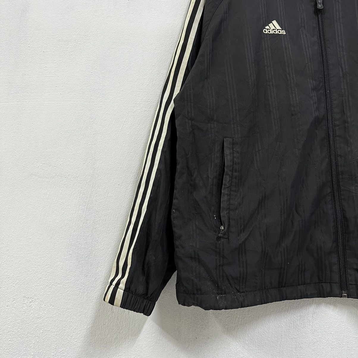 Adidas Vintage Adidas Stripe Sweater 🔥 Size US L / EU 52-54 / 3 - 5 Thumbnail