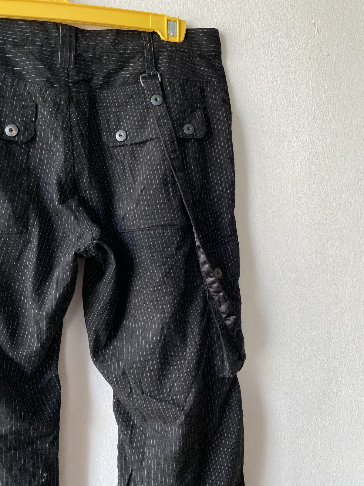 Japanese Brand Japanese Brand PPFM Stripe Bondage Multipocket Cargo Pant Size US 31 - 13 Thumbnail
