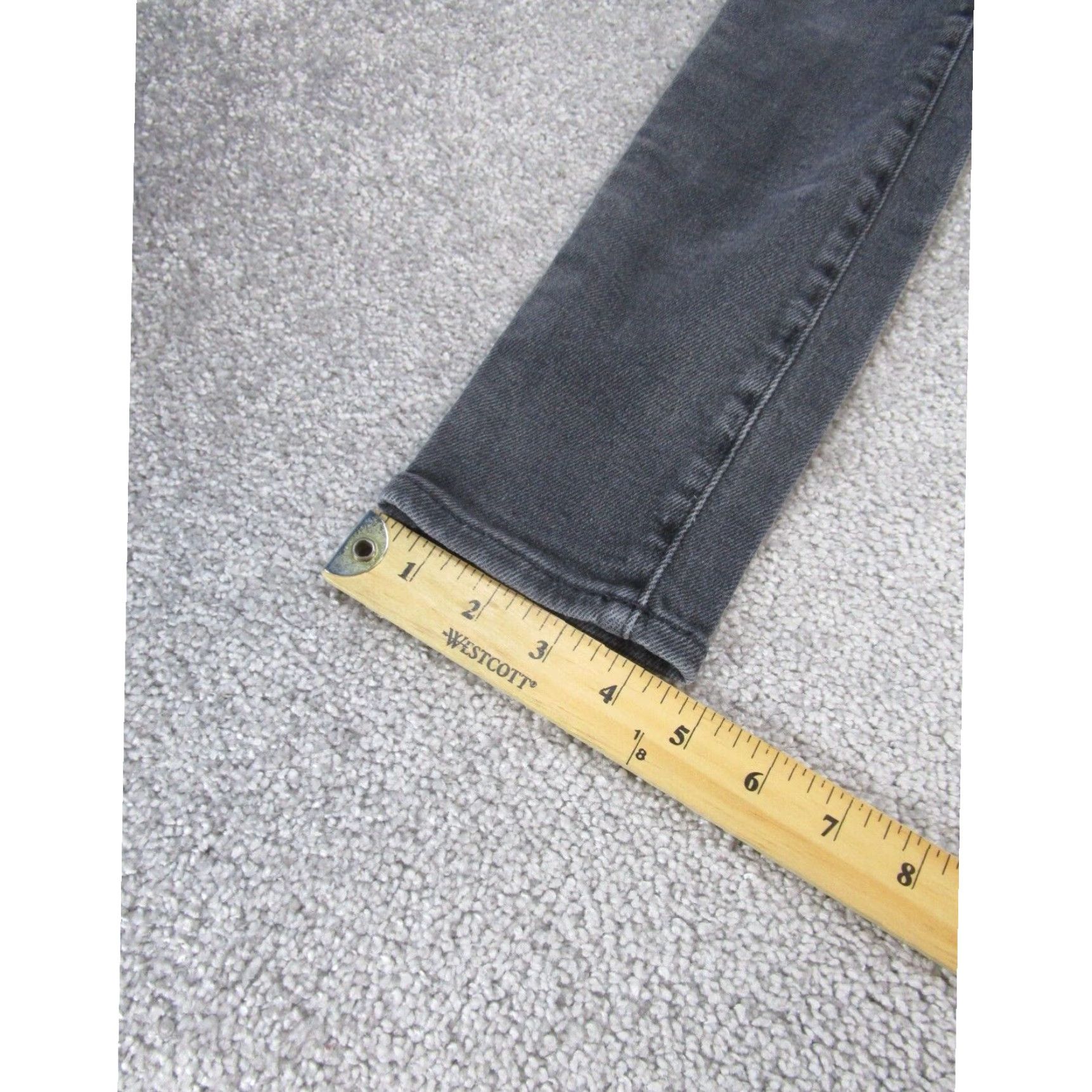 Madewell Madewell Womens Gray Skinny Jeans 24 Size 42" / US 20 - 5 Thumbnail