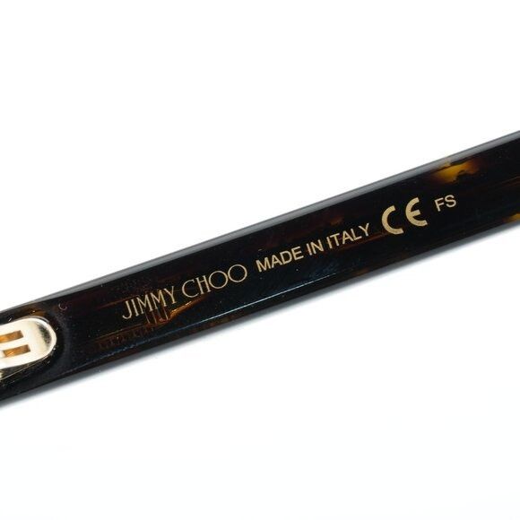 Jimmy Choo Jimmy Choo JC233/F 0086 00 Eyeglasses Dark Havana 54mm Size ONE SIZE - 9 Thumbnail