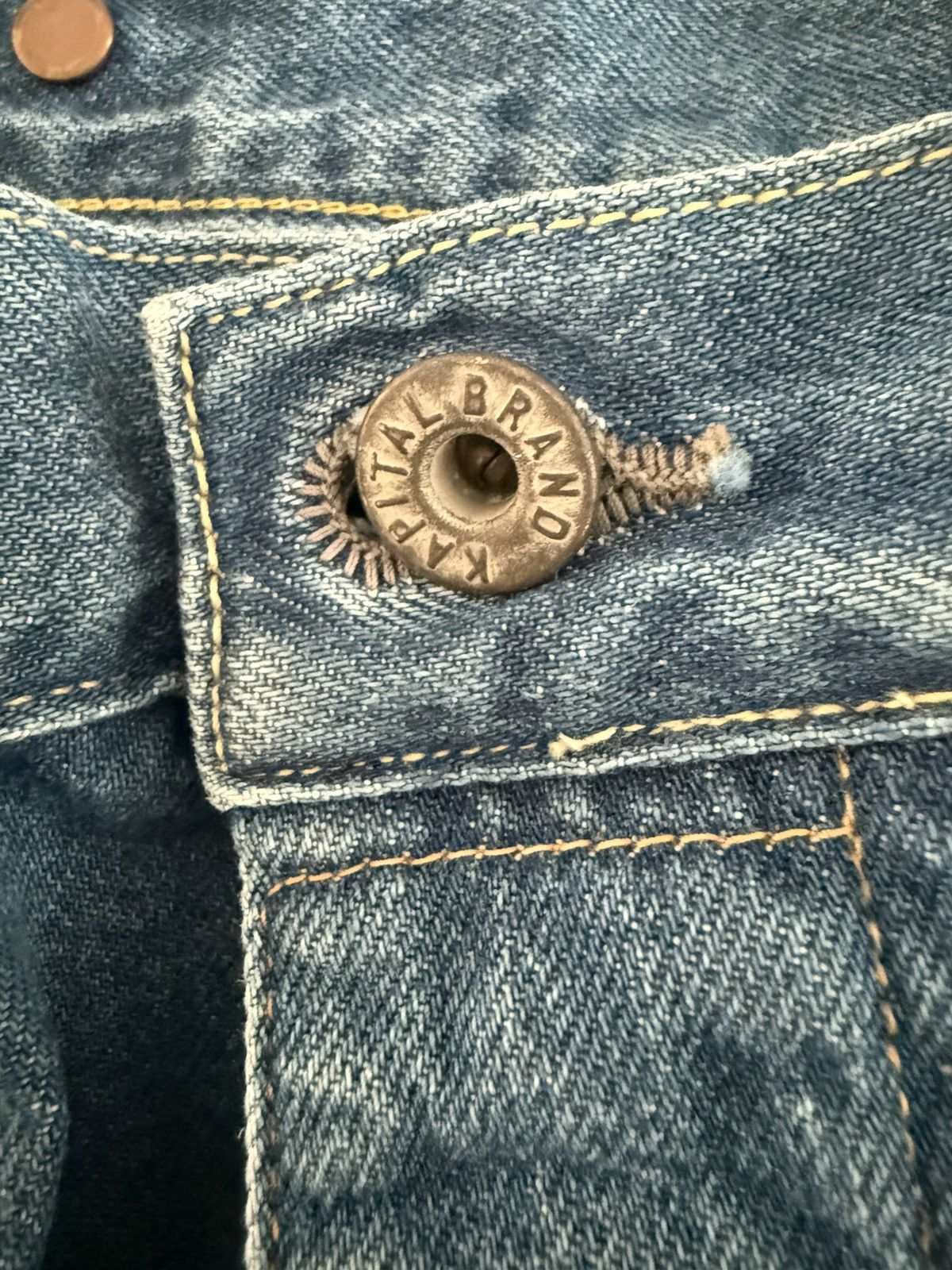 Kapital Authentic Kapital 11.5oz Denim Lumber Pants Jeans Size US 34 / EU 50 - 3 Thumbnail