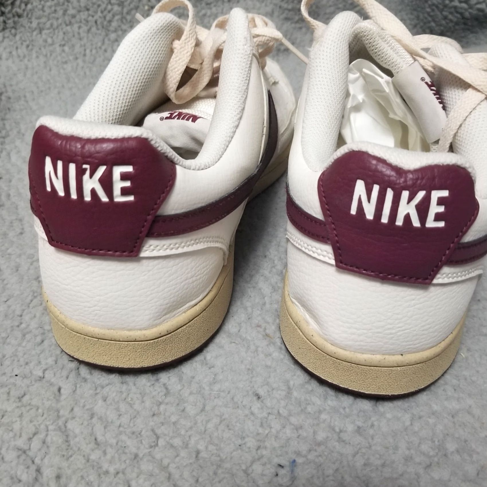 Nike Nike Court Vision Low NN Next Nature Sail-Dark Beetroot-White Size 15 FB8942-133 Mens Shoes Size US 15 / EU 48 - 5 Thumbnail