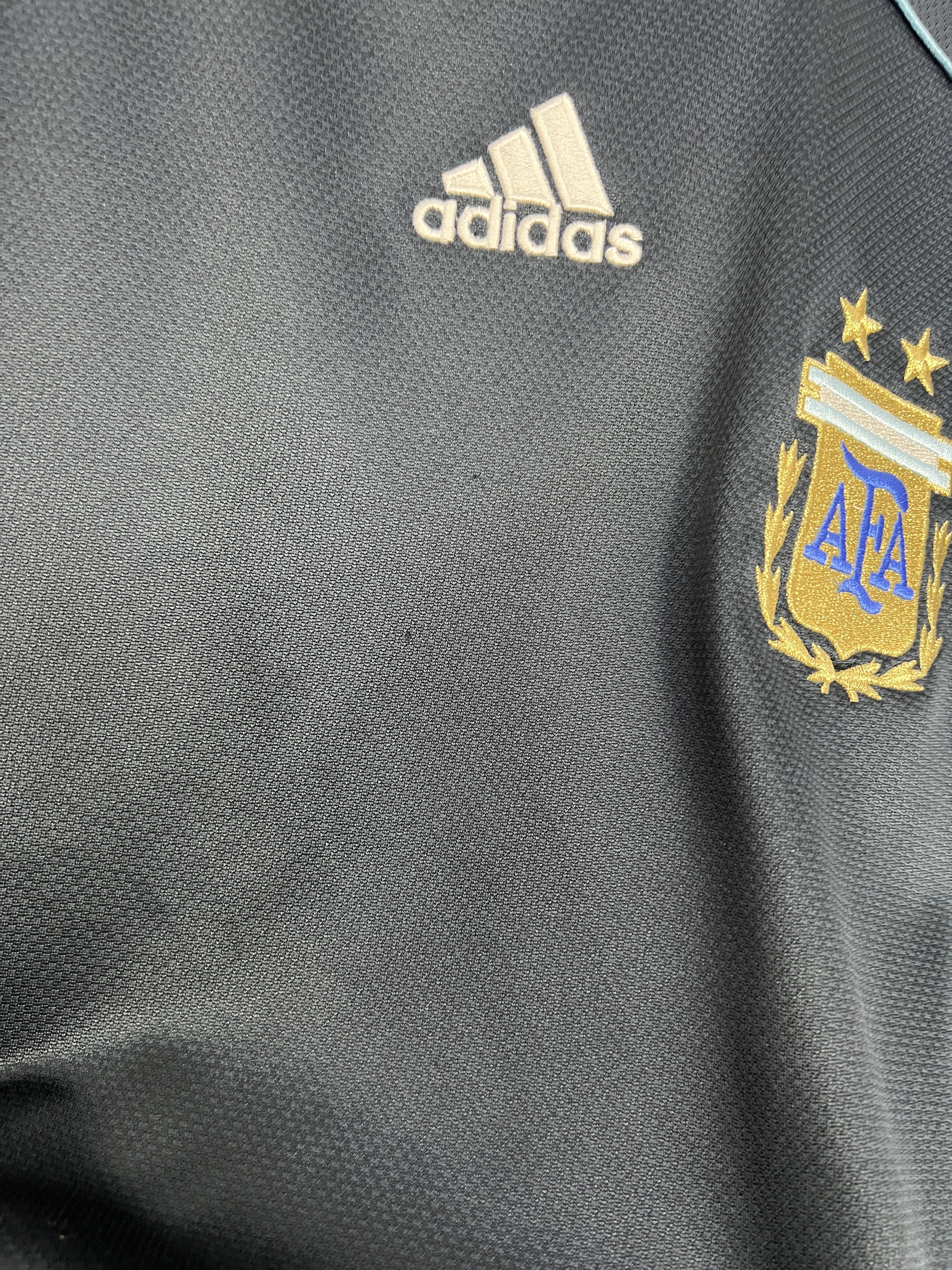 Adidas Argentina Away football shirt 2007 Soccer Adidas Jersey Size US L / EU 52-54 / 3 - 8 Thumbnail