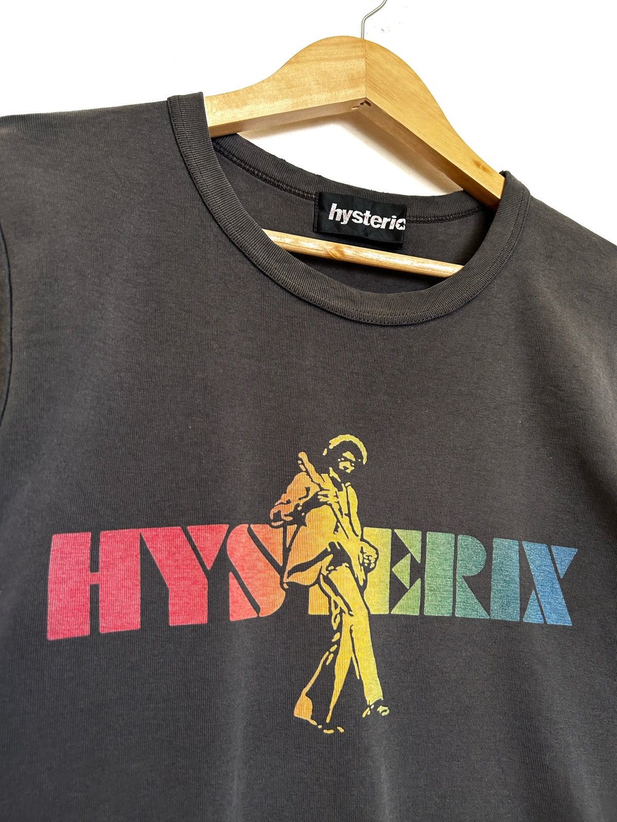 Hysteric Glamour RARE🔥90’S HYSTERIC JIMI HENDRIX “HYSTERIX” DISTRESS UNISEX Size M / US 6-8 / IT 42-44 - 4 Thumbnail