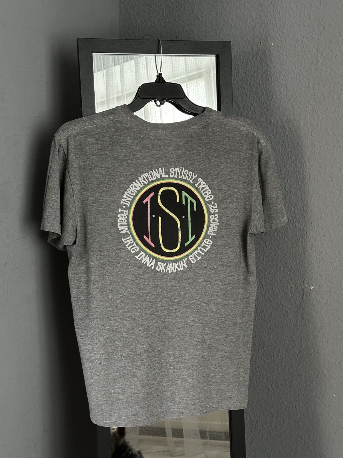 Stussy 🔥Vintage Stussy IST Grey Vintage Tee Size US S / EU 44-46 / 1 - 2 Thumbnail