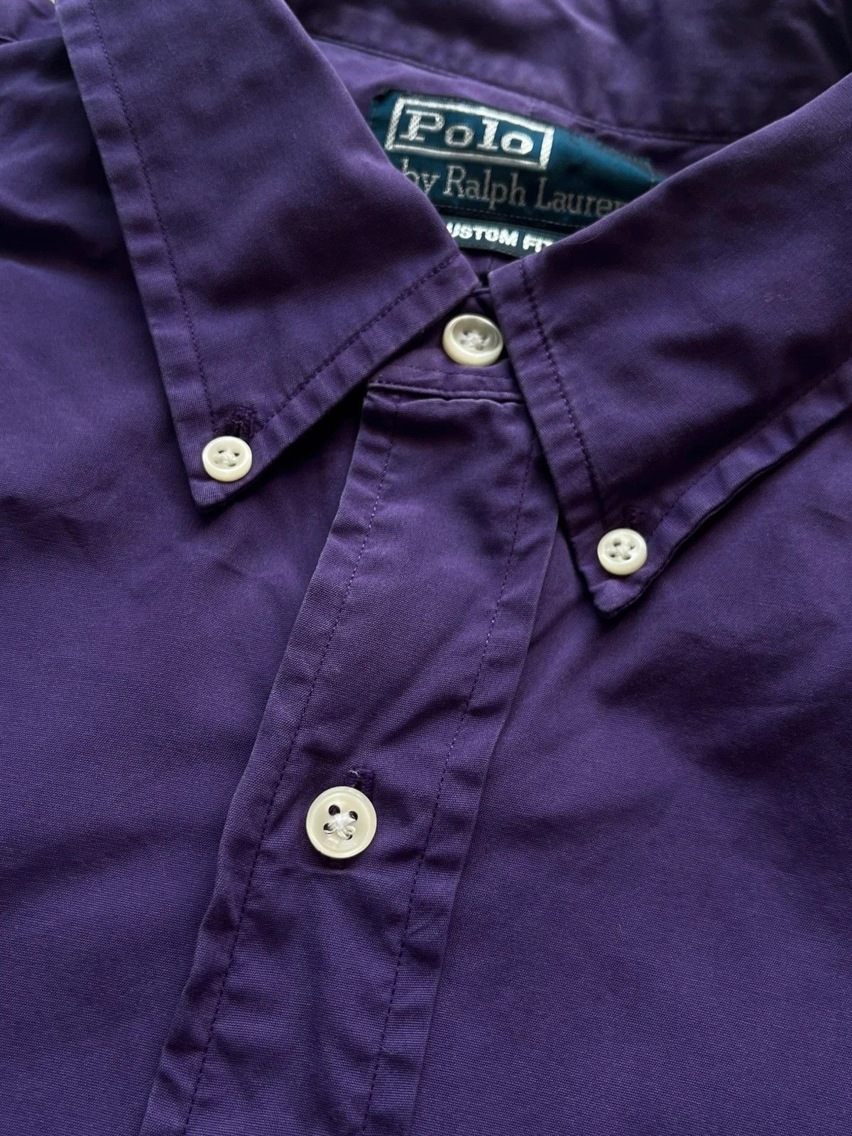 Polo Ralph Lauren Polo Ralph Lauren Sz L Purple Shirt Rare Small Pony Size US L / EU 52-54 / 3 - 4 Thumbnail